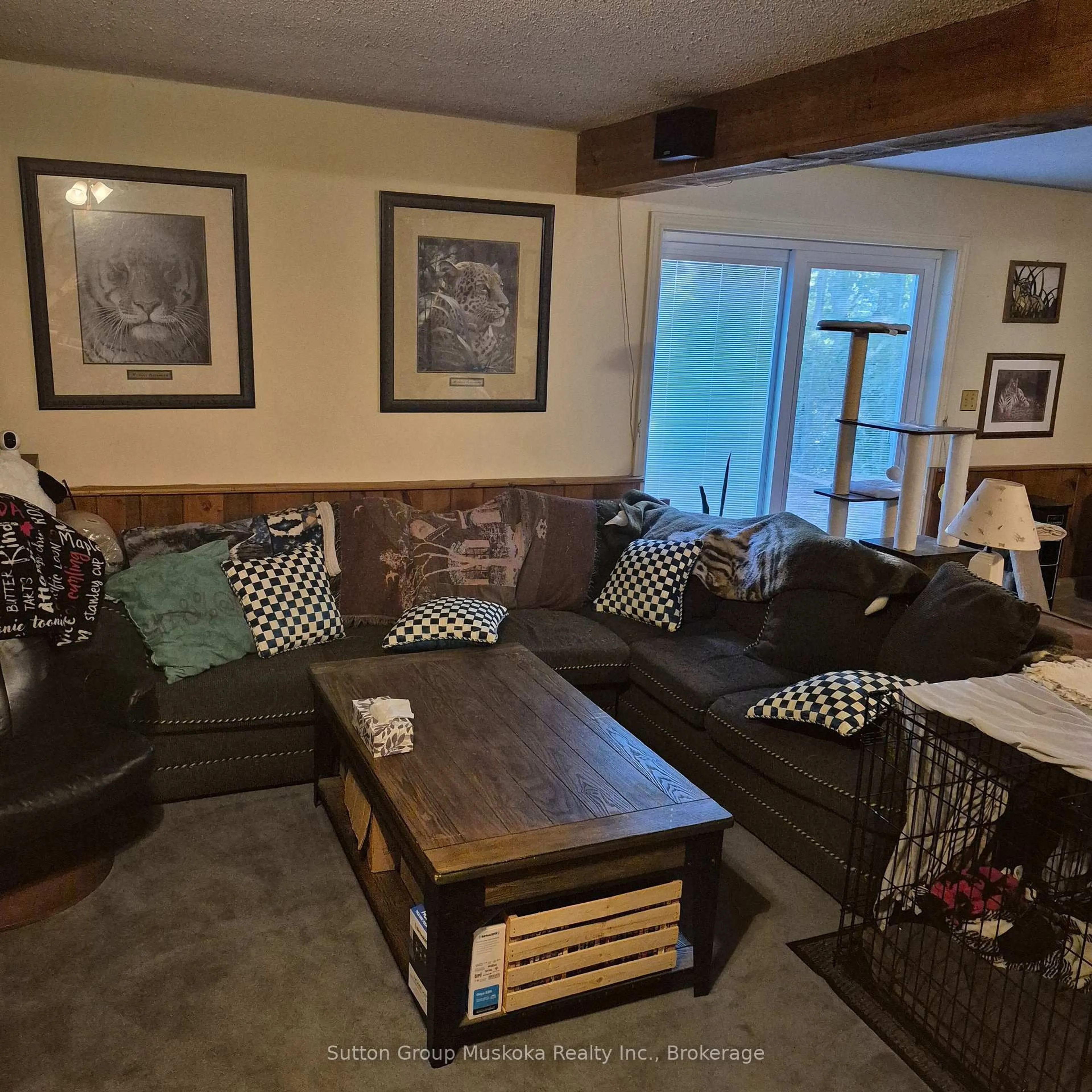 Living room with furniture, unknown for 8 Gouldie St, Huntsville Ontario P1H 1M5