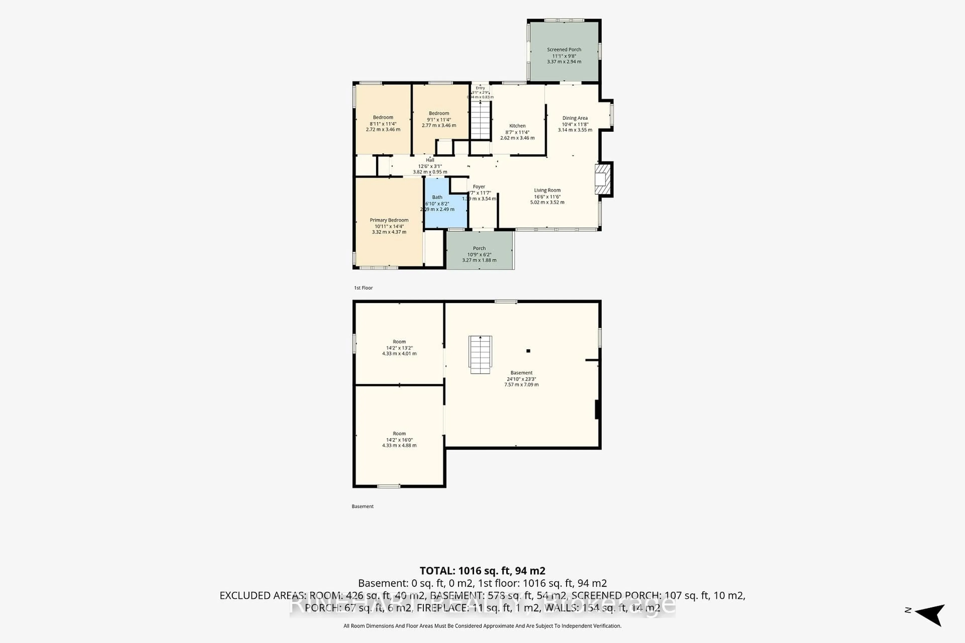 Floor plan for 330 Connington St, London South Ontario N6C 4C9