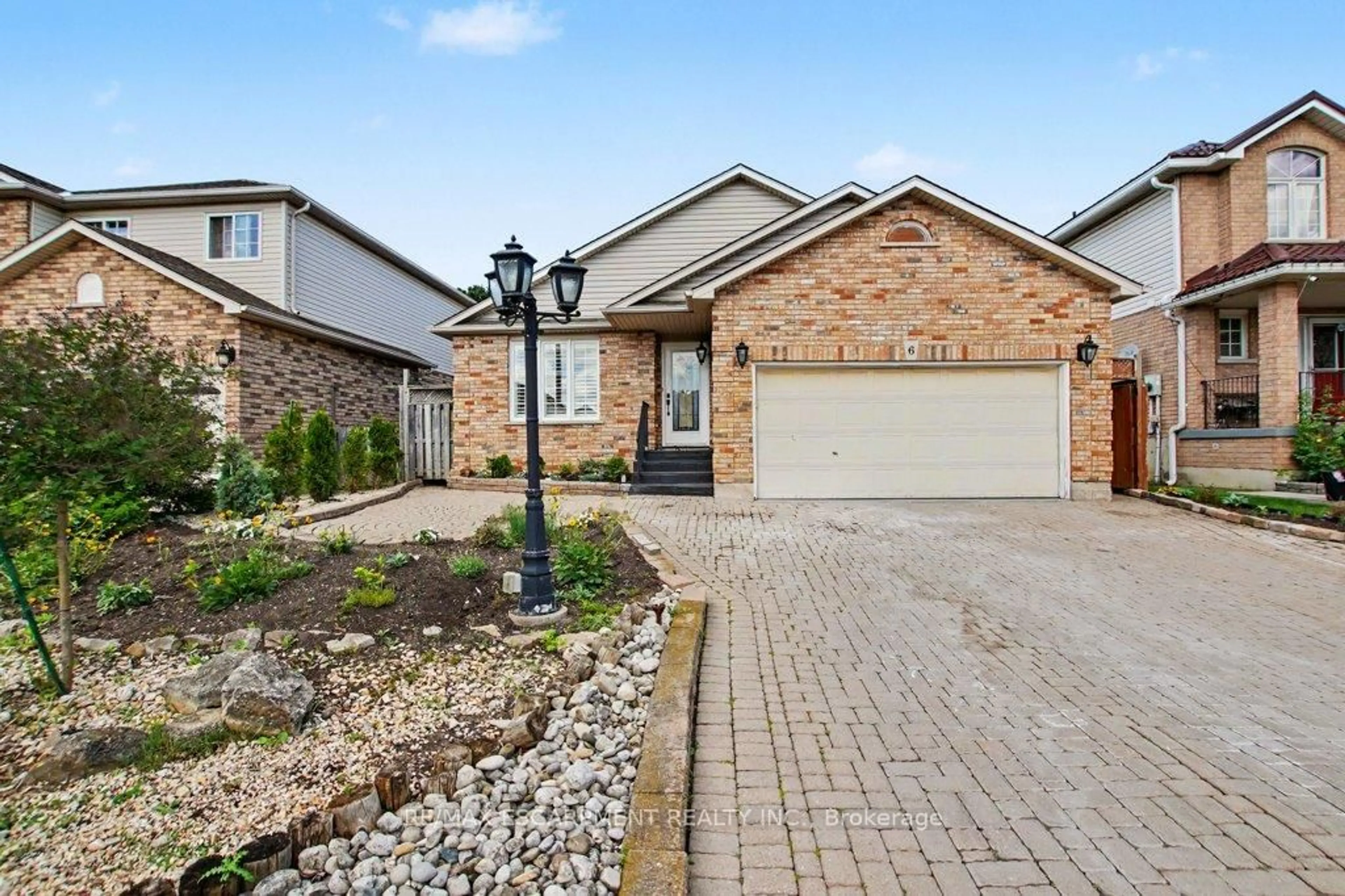 Home with brick exterior material, street for 6 Theodore Dr, Hamilton Ontario L9A 5J8