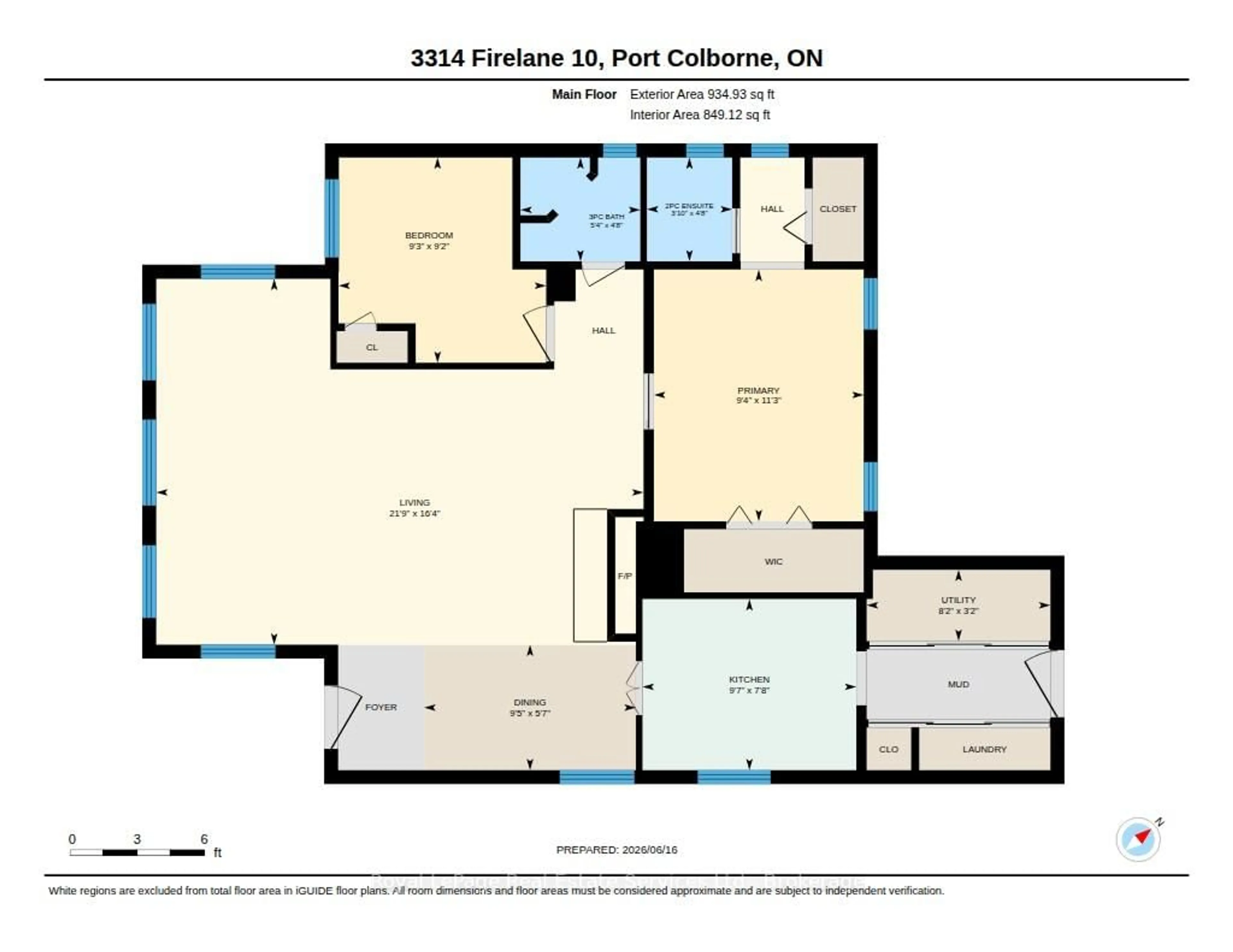 Floor plan for 3314 Firelane 10 Rd, Port Colborne Ontario L3K 5V3