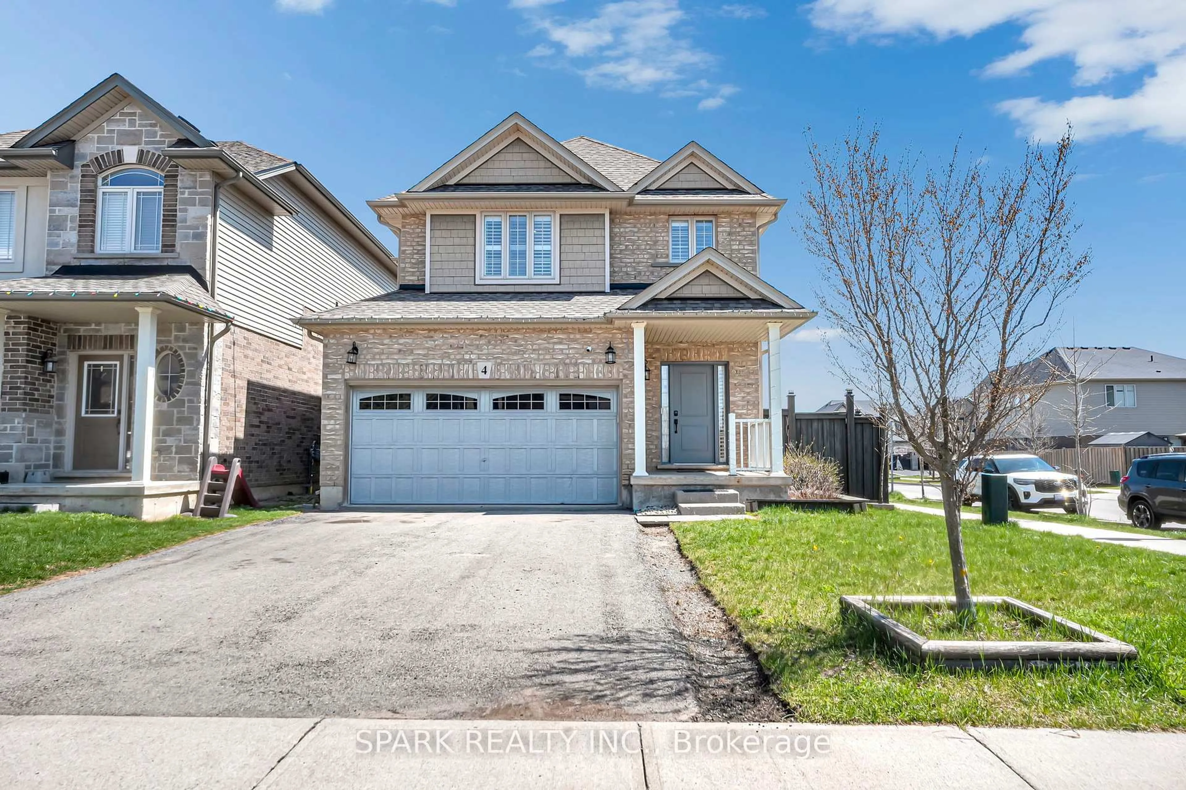 Home with brick exterior material, street for 4 Cutts Cres, Hamilton Ontario L0R 1C0
