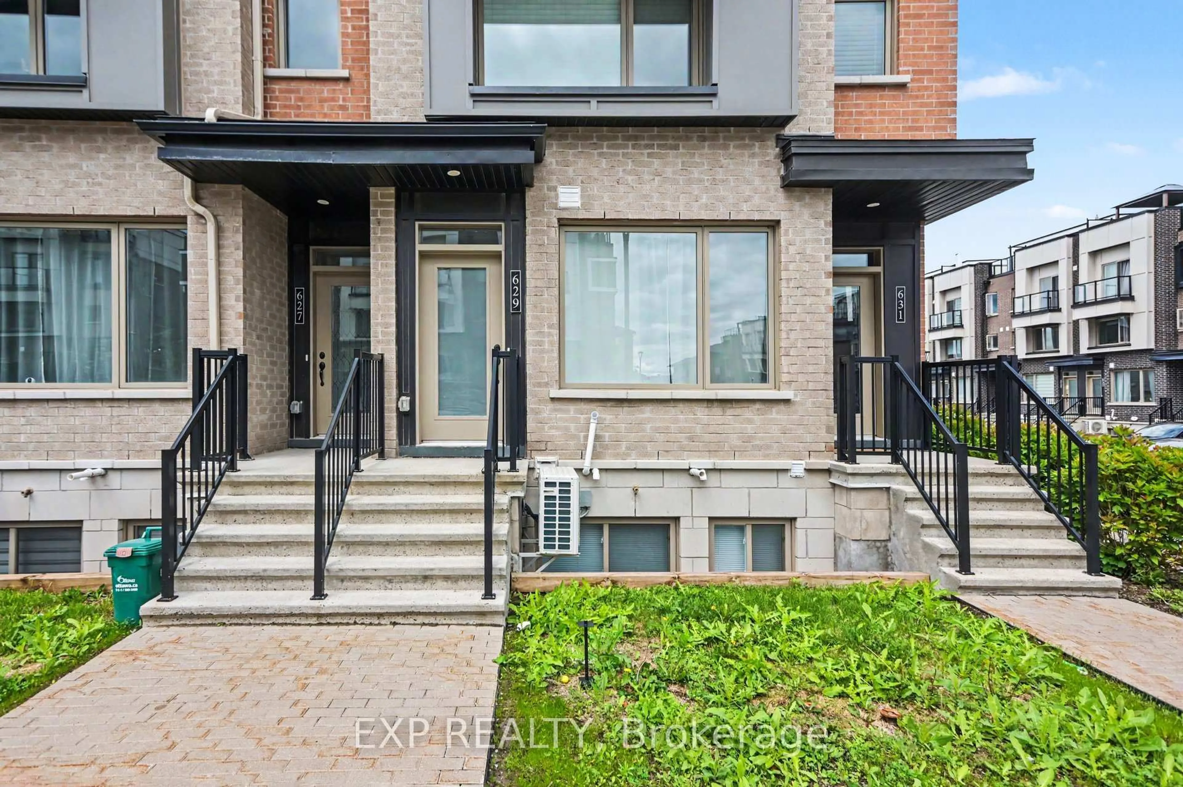 Home with brick exterior material, street for 629 Makwa Private, Ottawa Ontario K1K 5A4