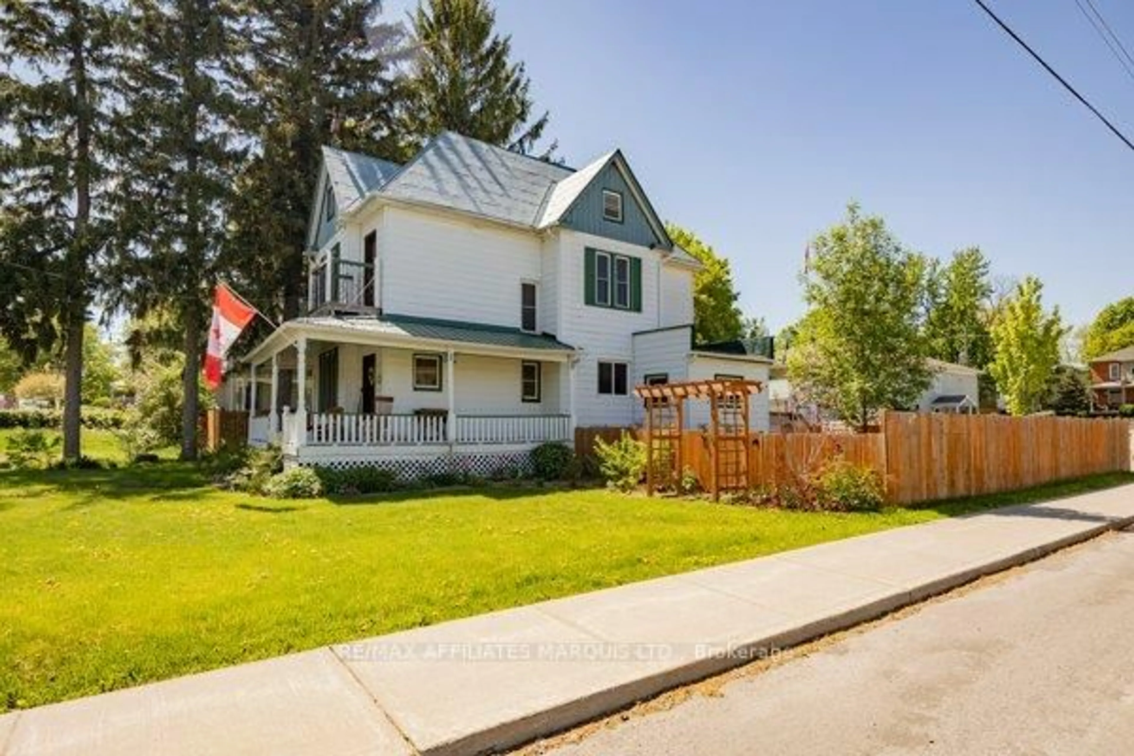 Home with vinyl exterior material, street for 55 Kenyon St, North Glengarry Ontario K0C 1A0