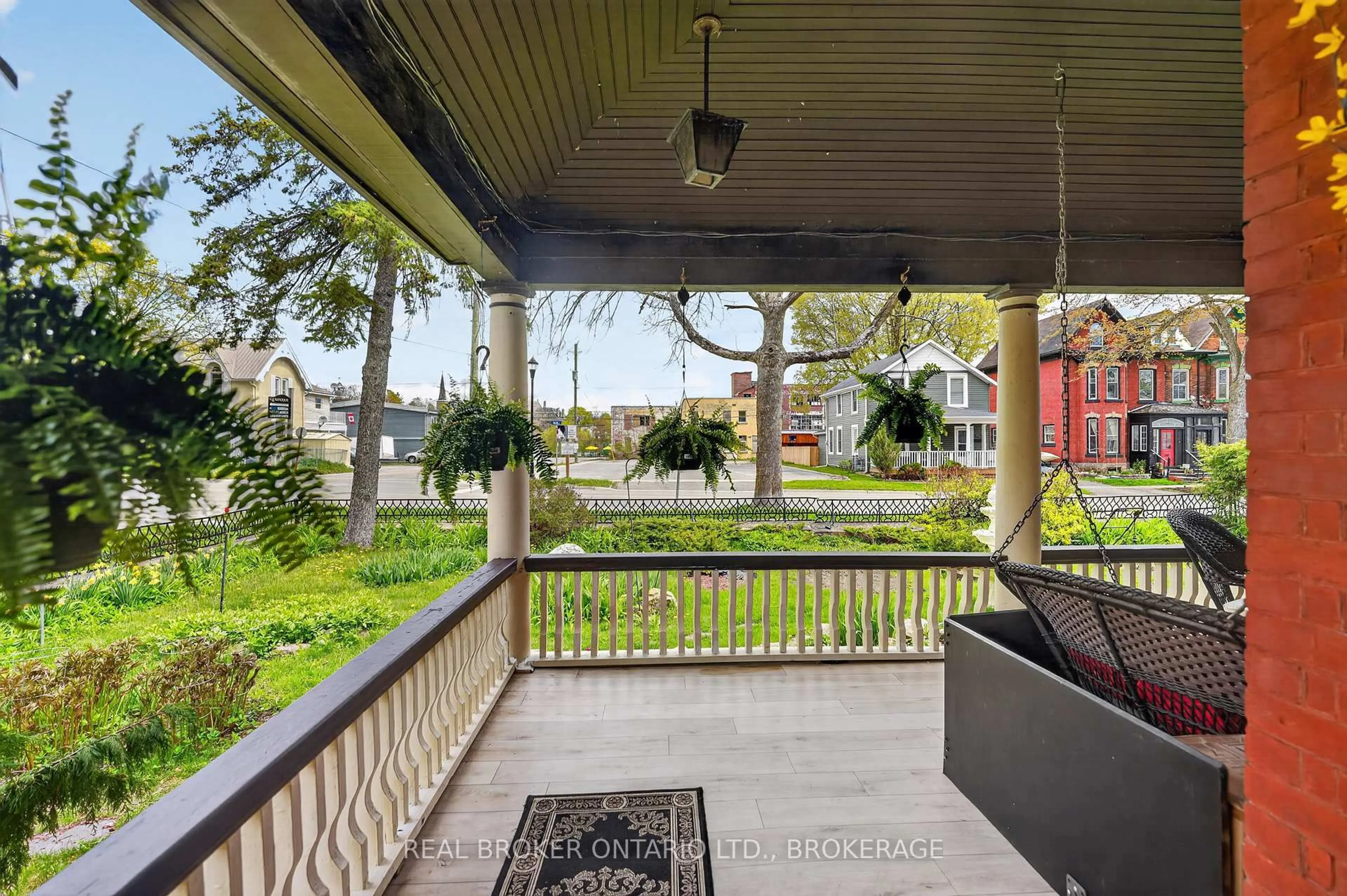 Patio, water/lake/river/ocean view for 130 Main St, Gananoque Ontario K7G 2L9