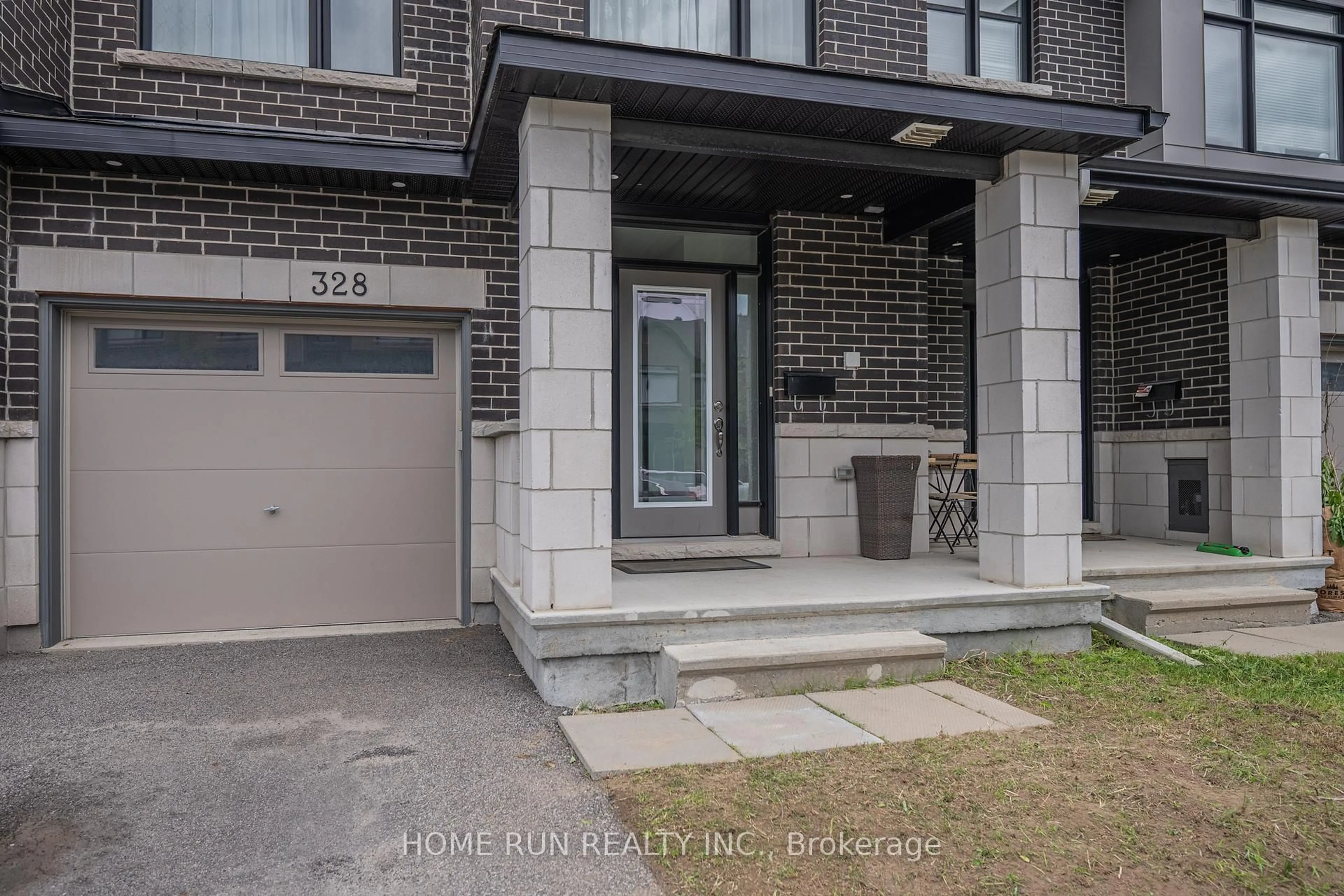 Home with brick exterior material, street for 328 Ibanez Walk, Ottawa Ontario K1T 0V8