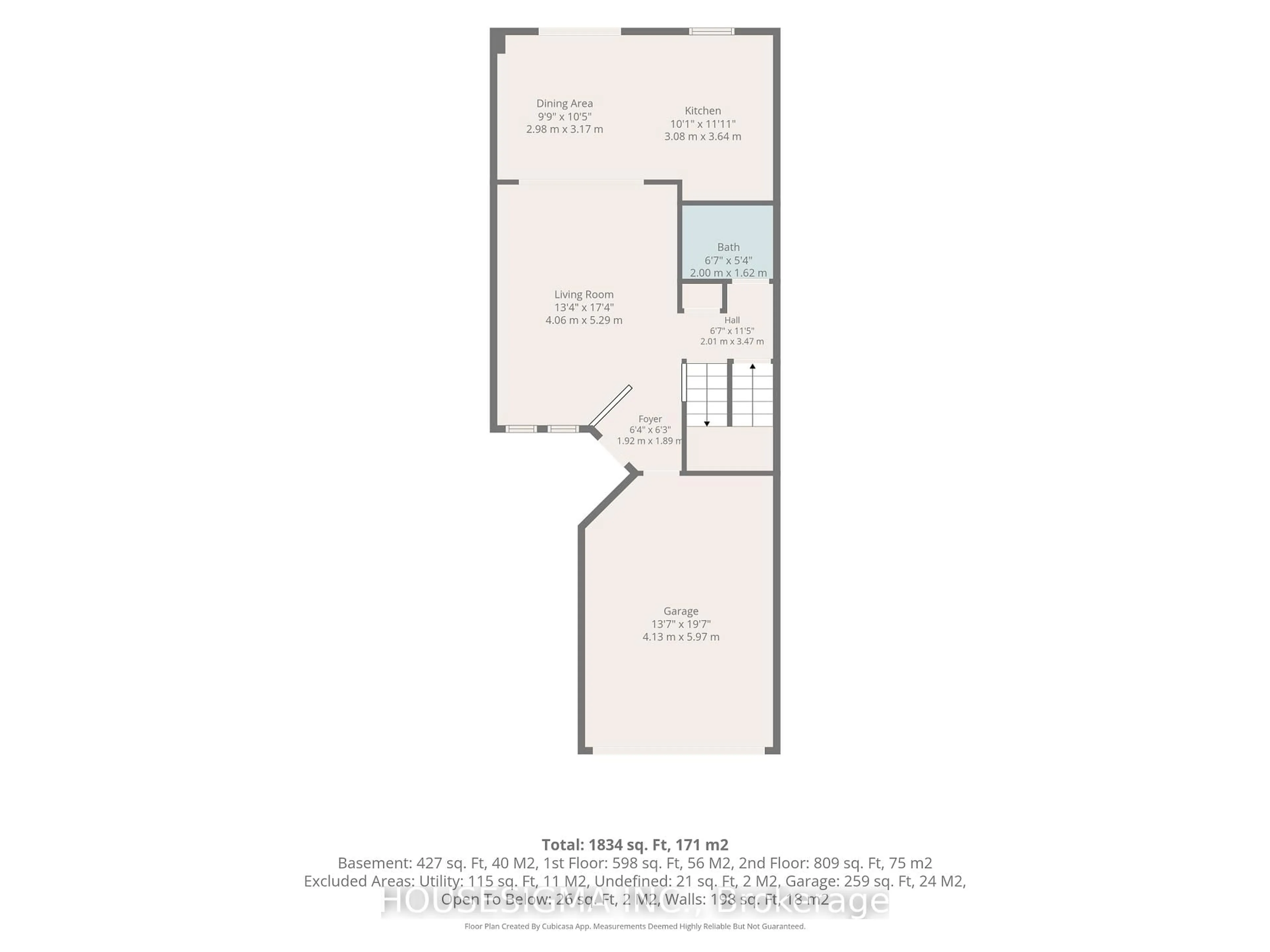 Floor plan for 430 Exmouth Circ, London East Ontario N5V 5G6