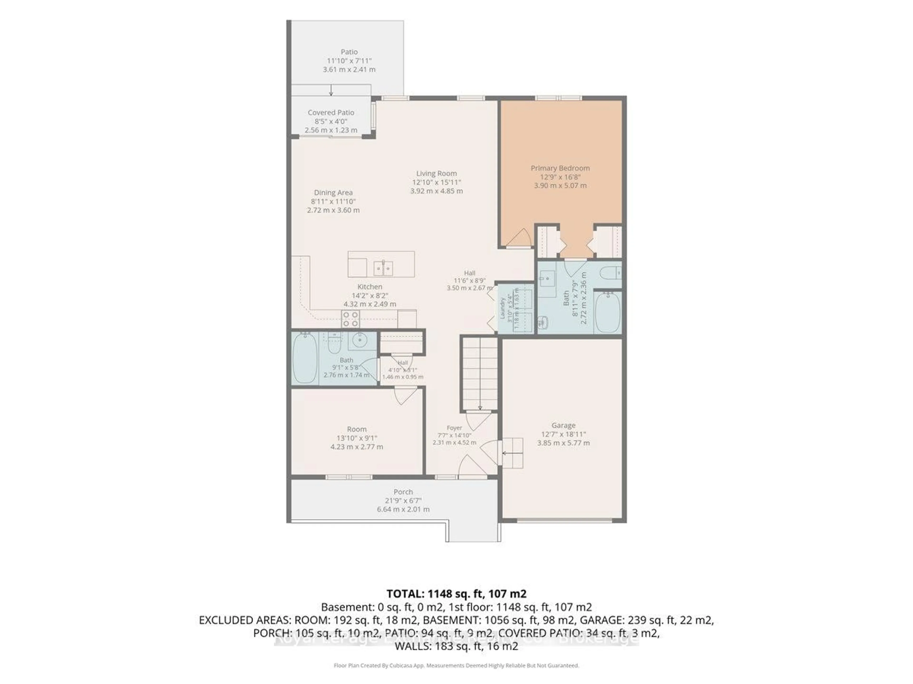 Floor plan for 647 Pipers Crt, Kincardine Ontario N2Z 0A1