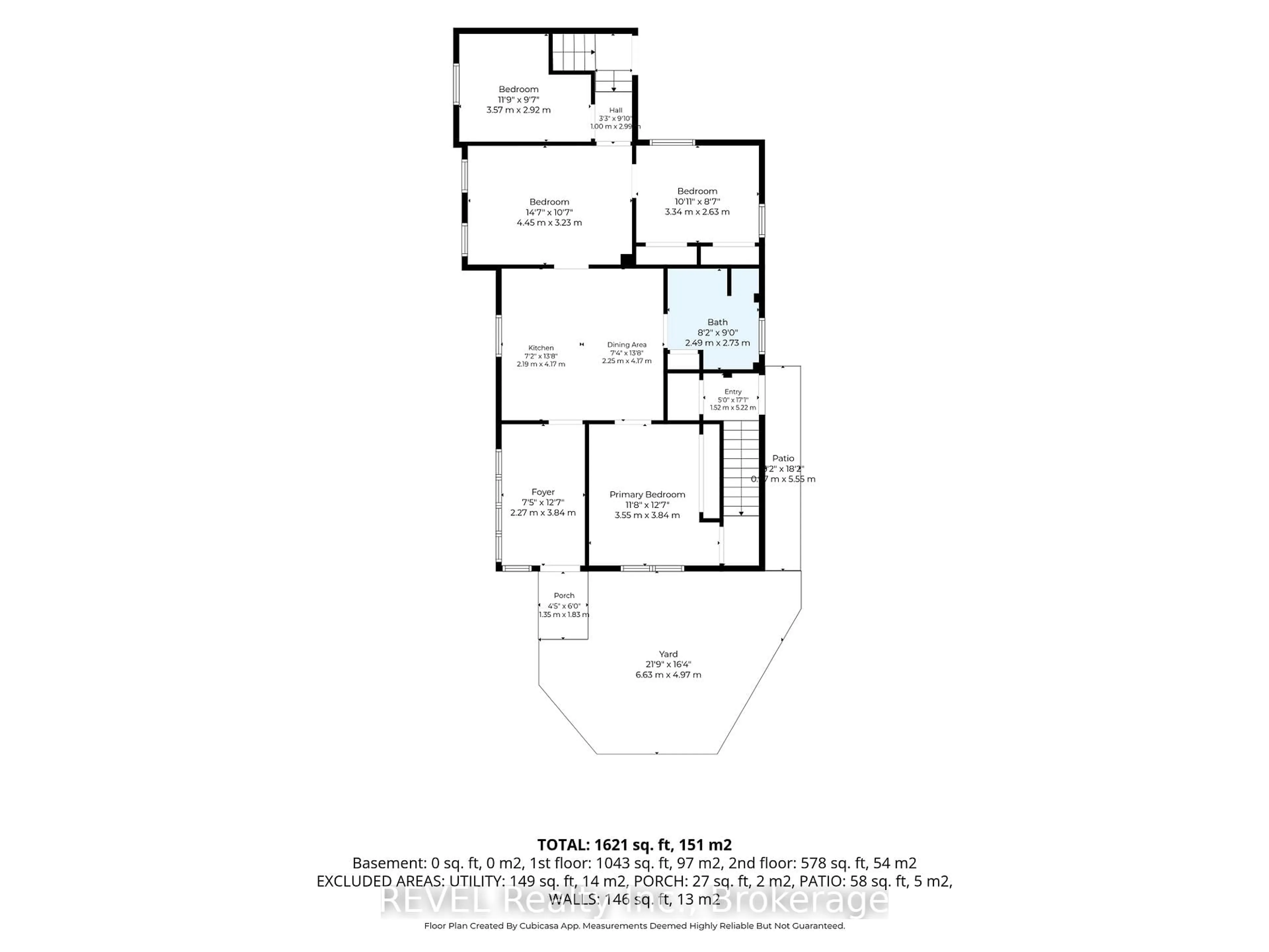 Floor plan for 92 Saint Arnaud St, Port Colborne Ontario L3K 1M1