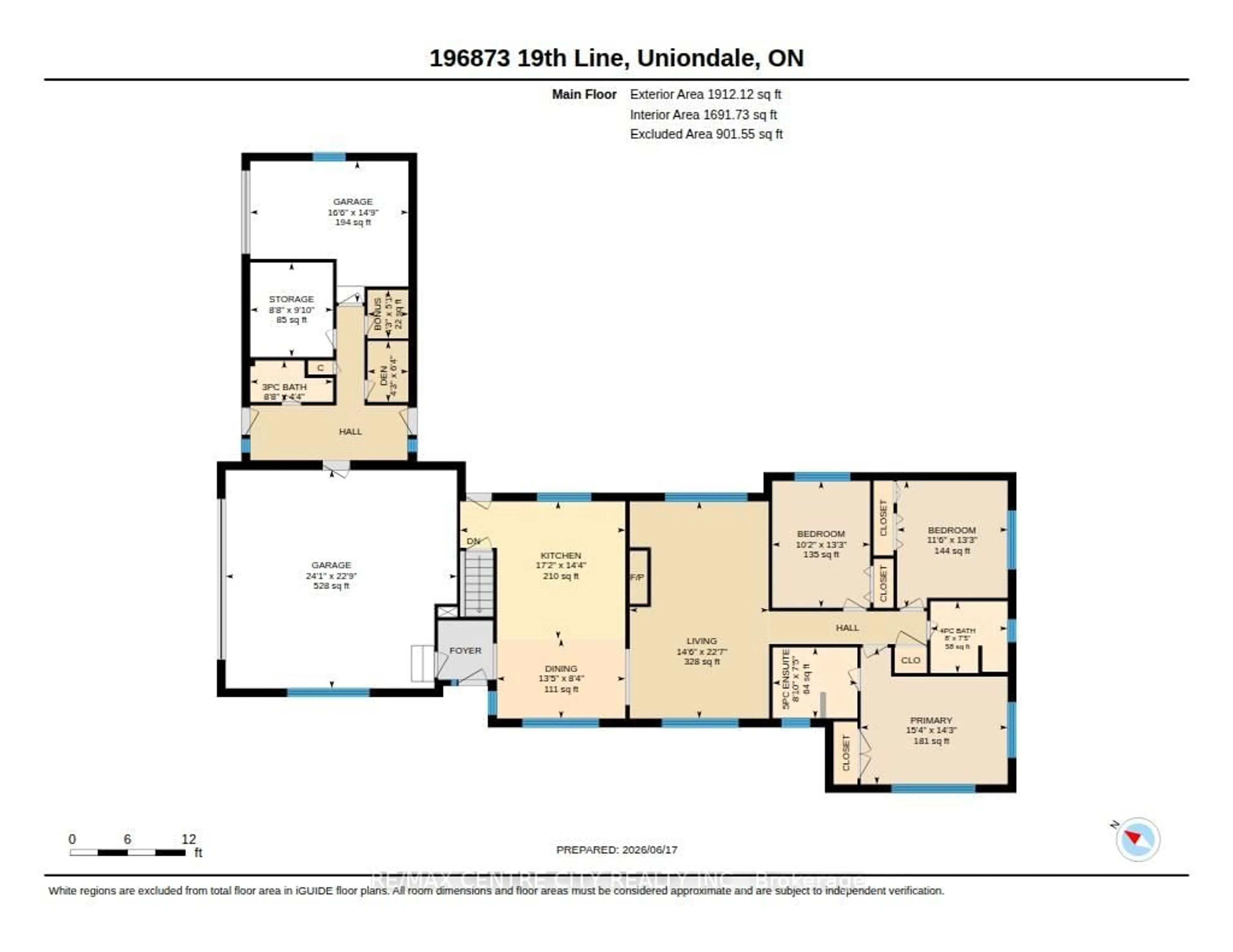 Floor plan for 196873 19th Line, Zorra Ontario N0M 2G0