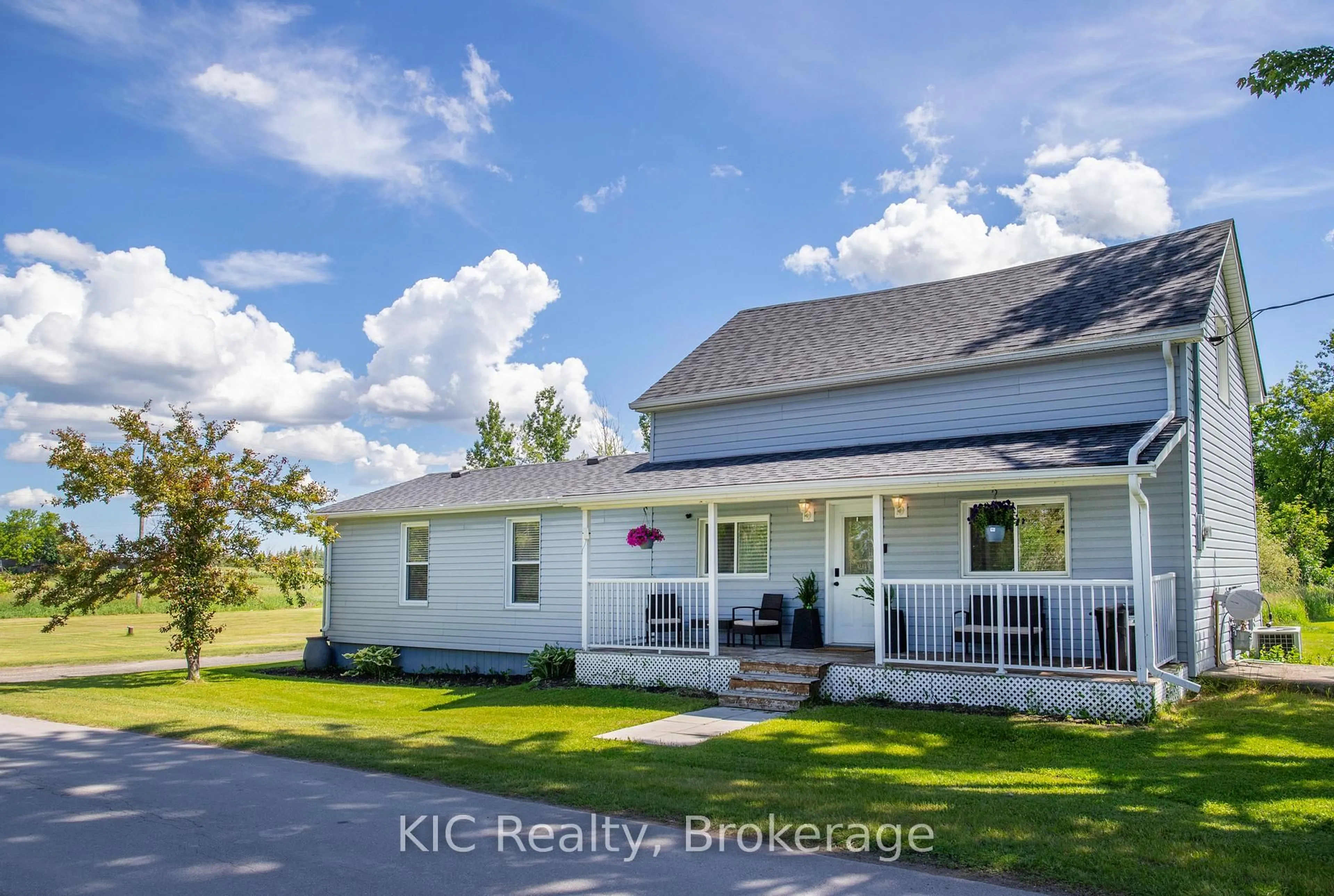 A pic from outside/outdoor area/front of a property/back of a property/a pic from drone, water/lake/river/ocean view for 1311 Charles St, Otonabee-South Monaghan Ontario K0L 1V0
