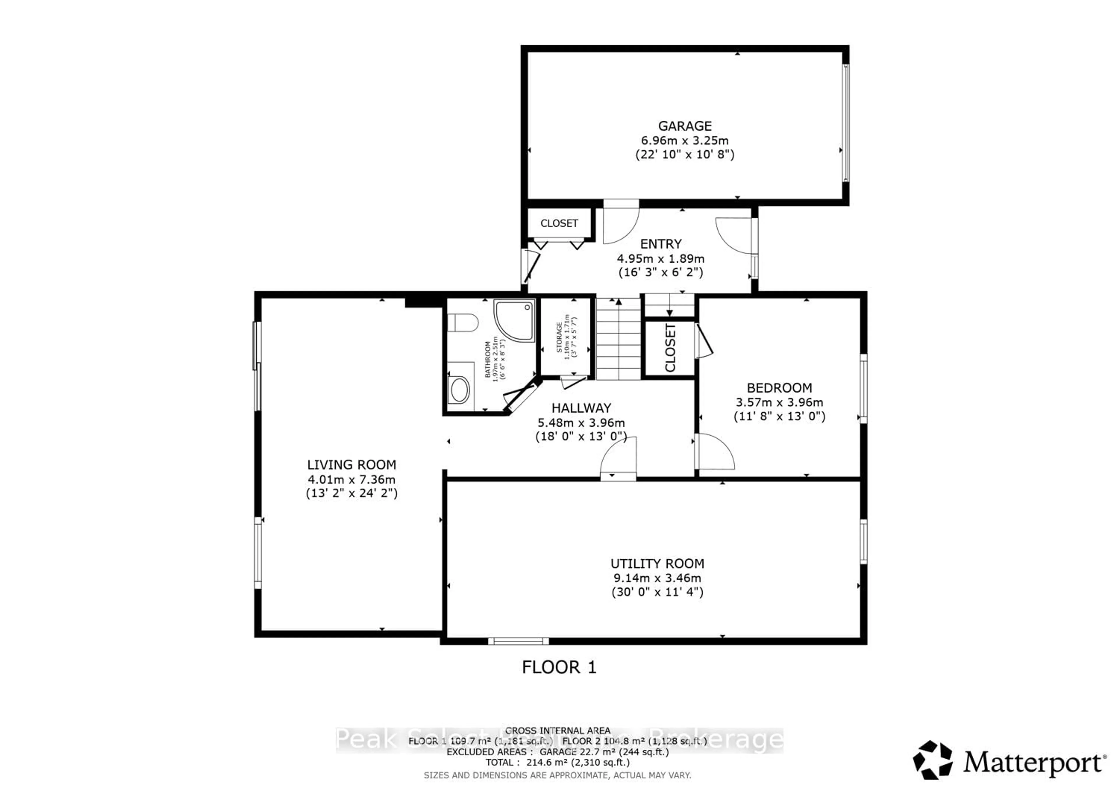Floor plan for 59 Albert St, West Perth Ontario N0K 1N0
