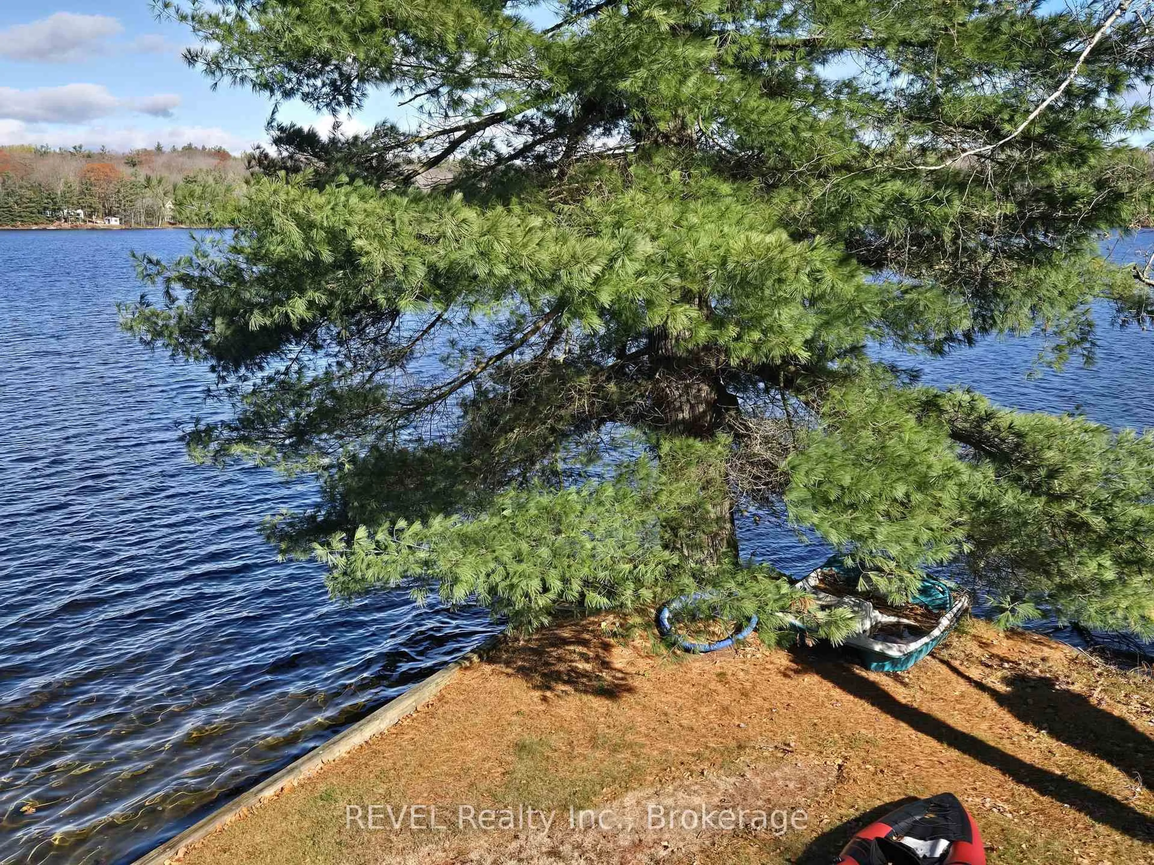 A pic from outside/outdoor area/front of a property/back of a property/a pic from drone, water/lake/river/ocean view for 1031 Butterfly Rd, Muskoka Lakes Ontario P0C 1A0