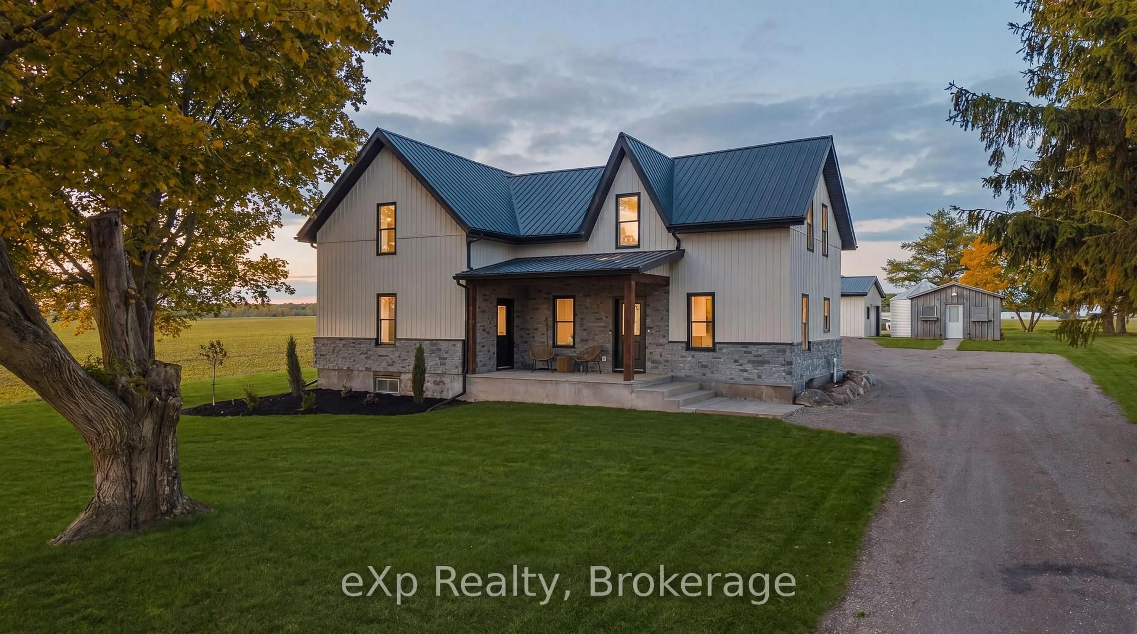 A pic from outside/outdoor area/front of a property/back of a property/a pic from drone, building for 42217 Cranbrook Rd, Morris Turnberry Ontario N0G 1H0