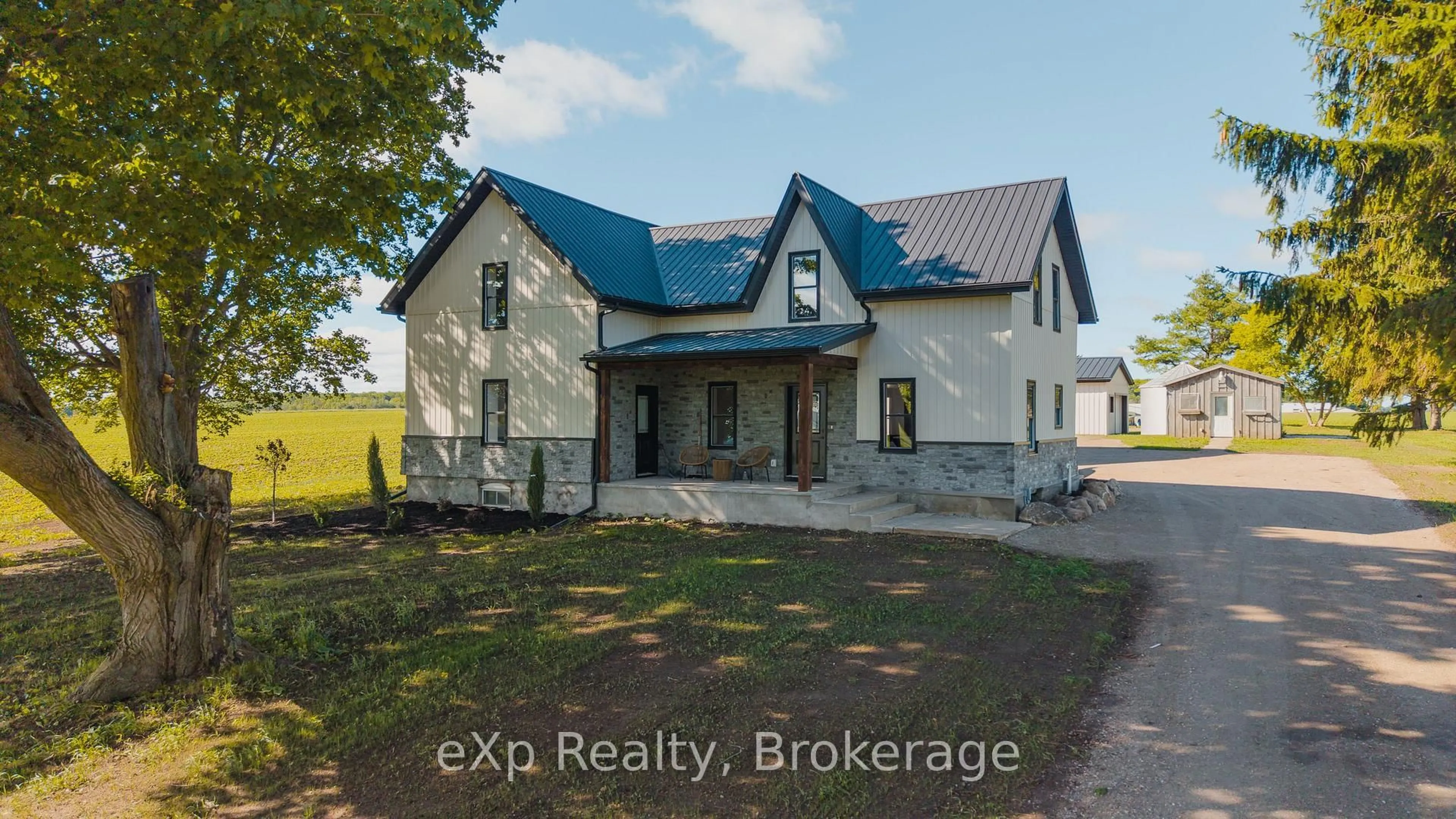 A pic from outside/outdoor area/front of a property/back of a property/a pic from drone, building for 42217 Cranbrook Rd, Morris Turnberry Ontario N0G 1H0