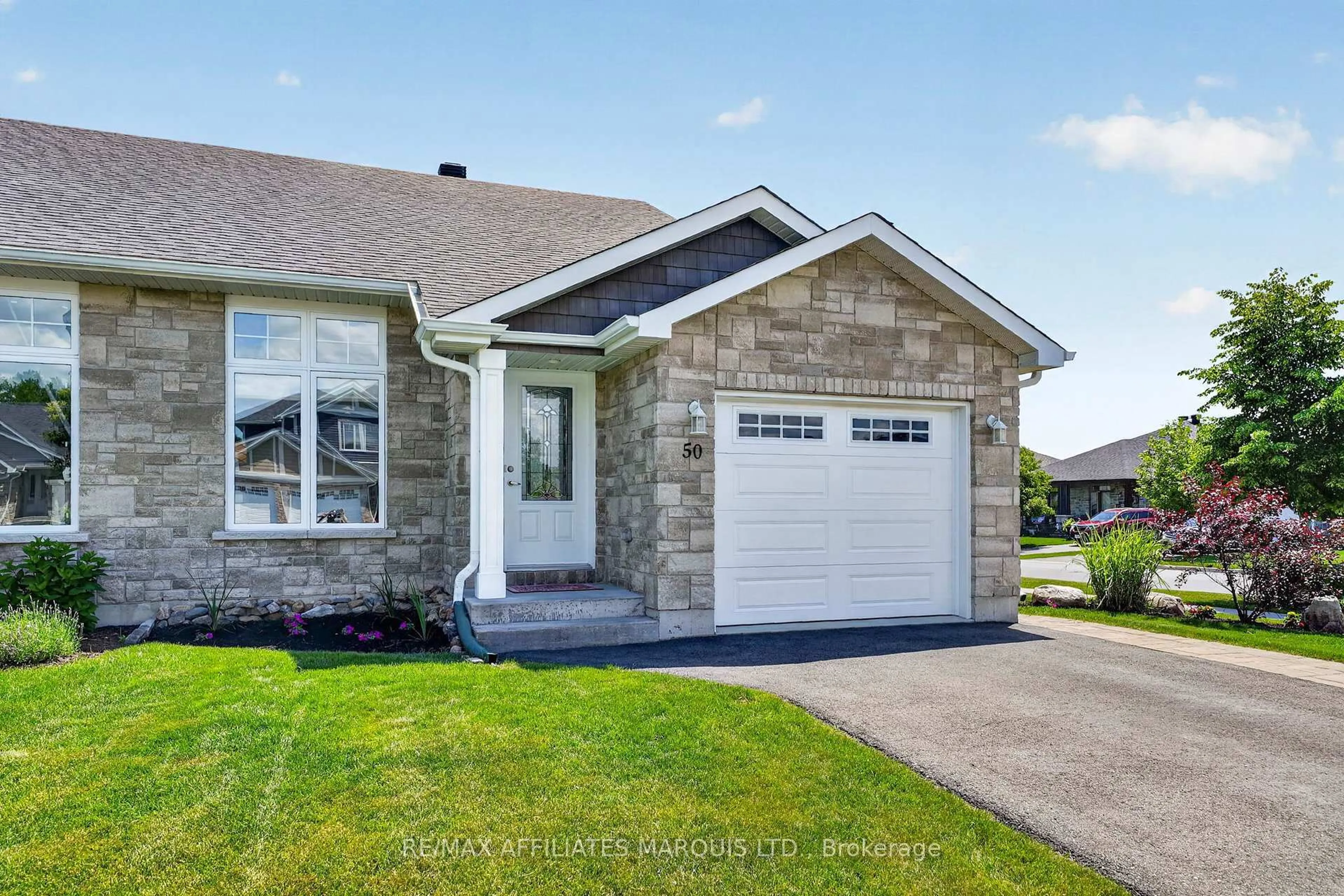 Home with vinyl exterior material, street for 50 Cameron Cres, Cornwall Ontario K6K 0B7