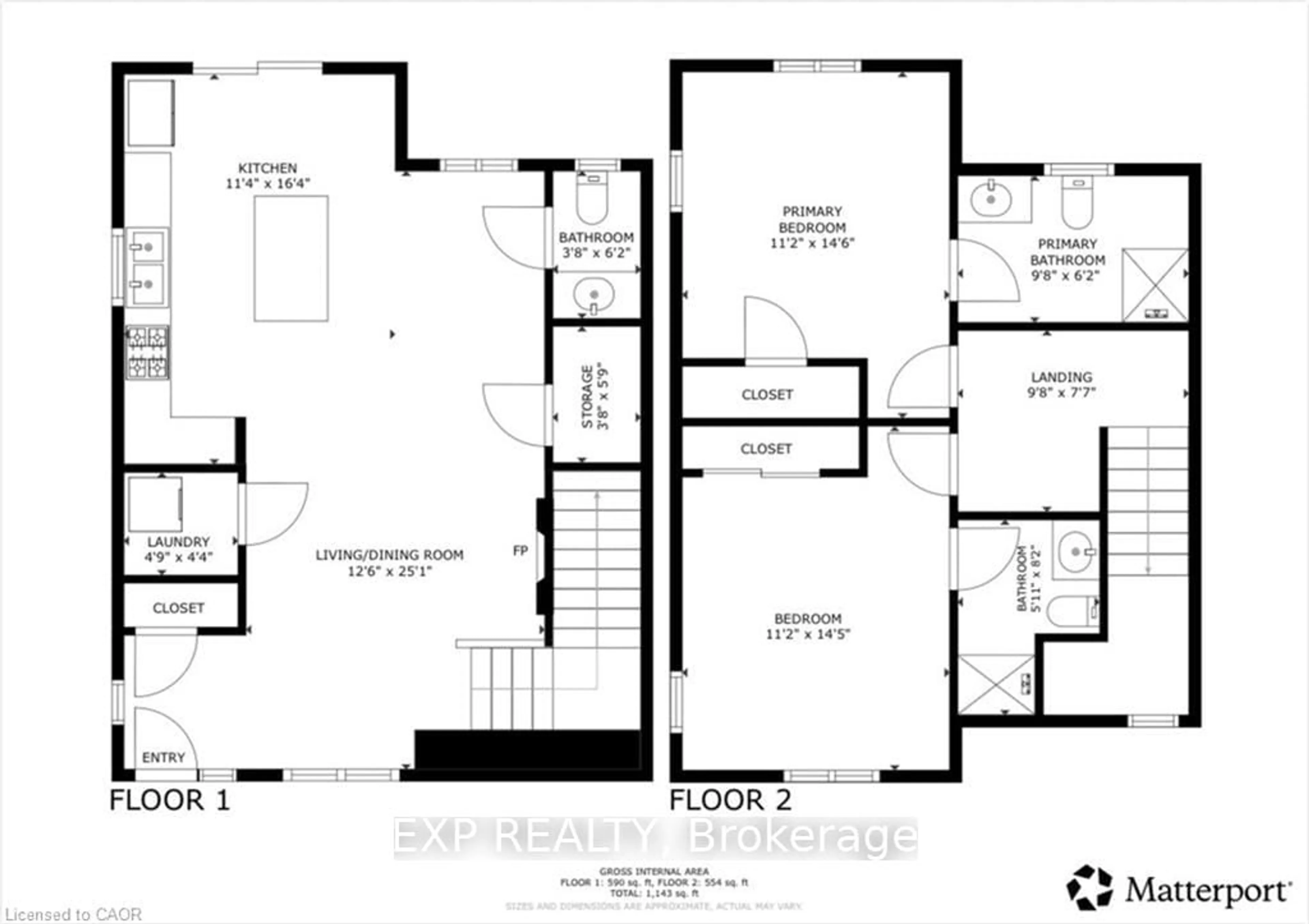 Floor plan for 131 St George St, Kitchener Ontario N2G 2T2