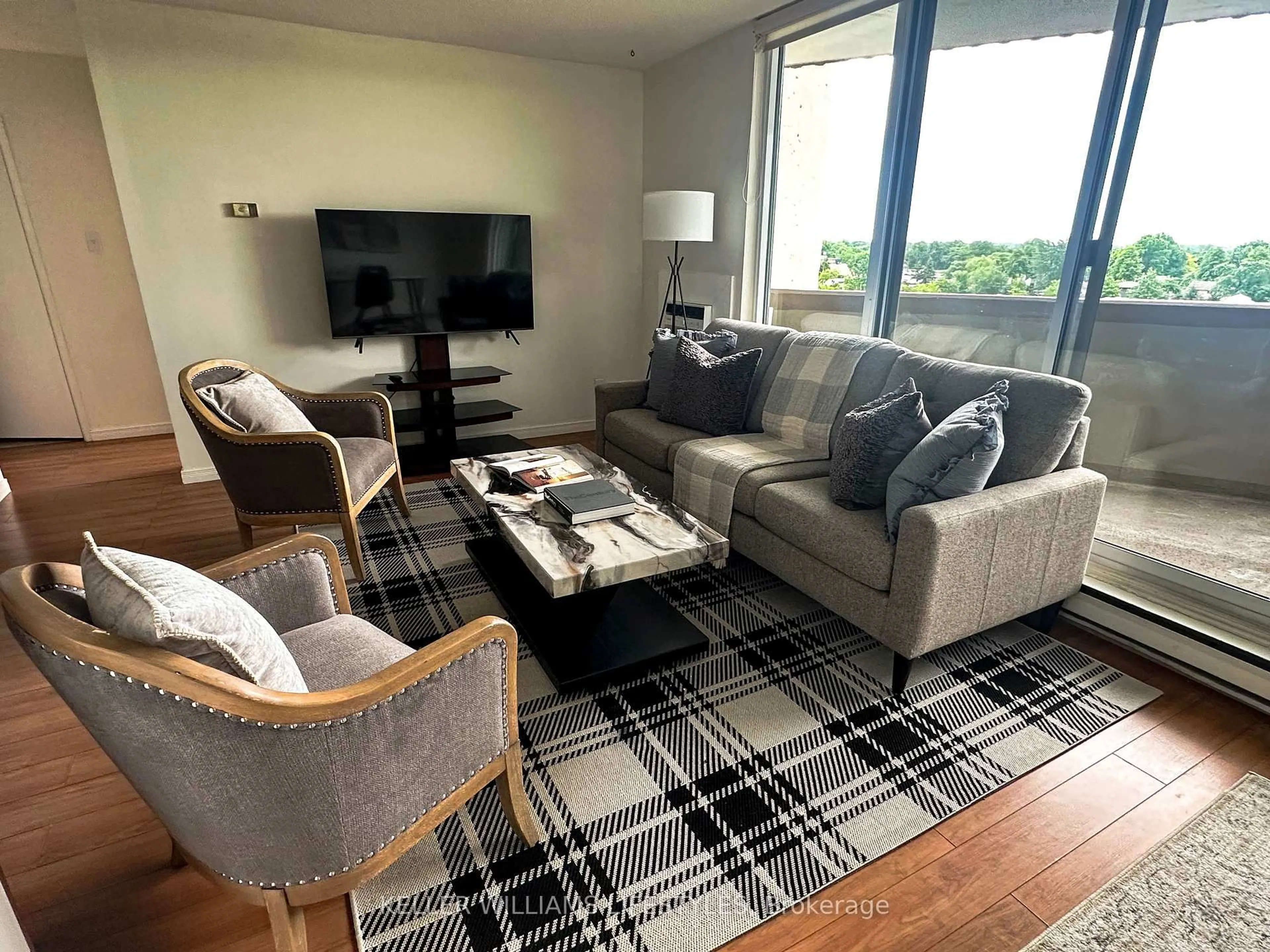 Living room with furniture, unknown for 1105 Jalna Blvd #506, London South Ontario N6E 2S9