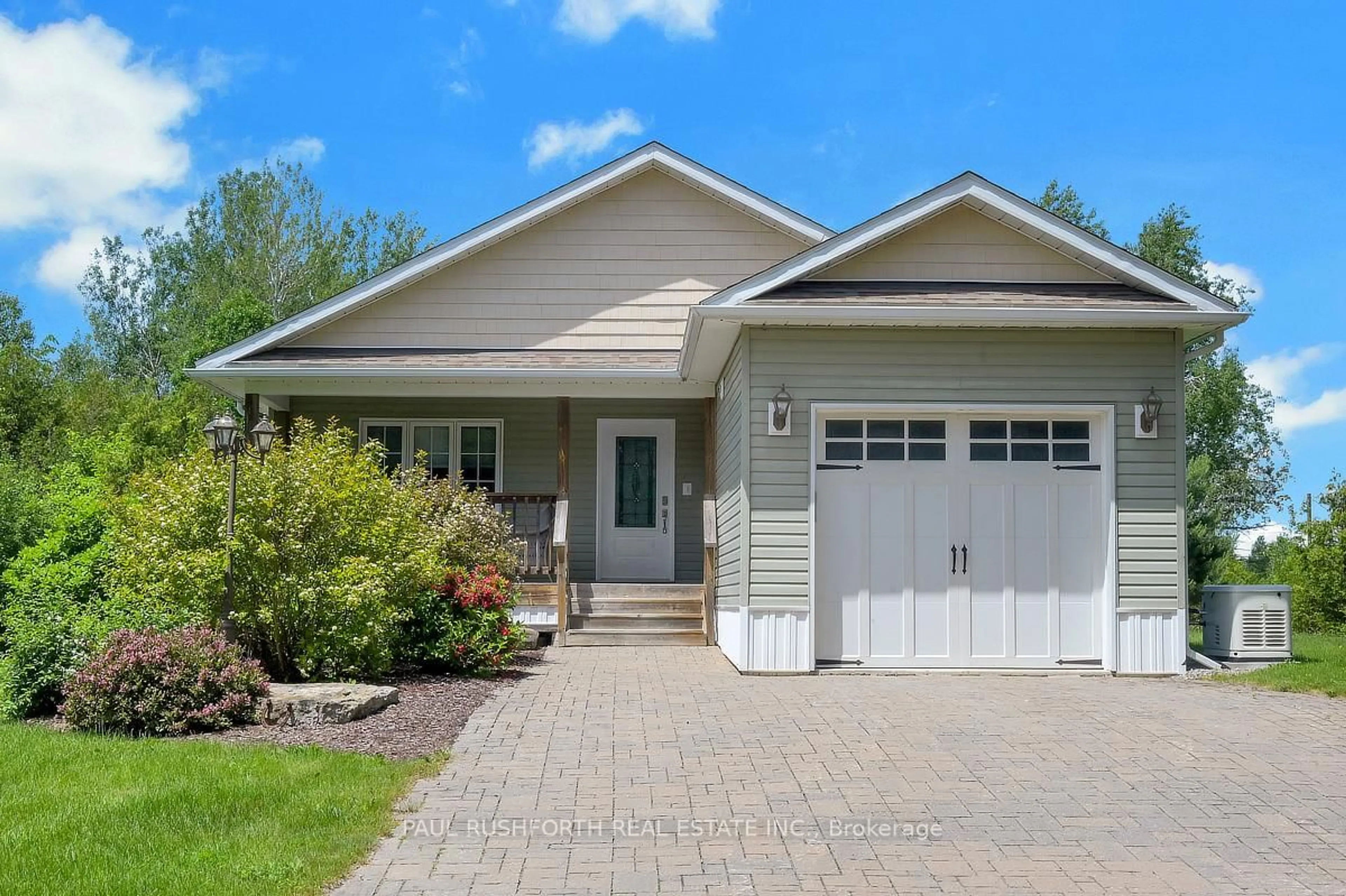 Home with vinyl exterior material, street for 124 Franktown Cemetery Rd, Smiths Falls Ontario K7A 4S7