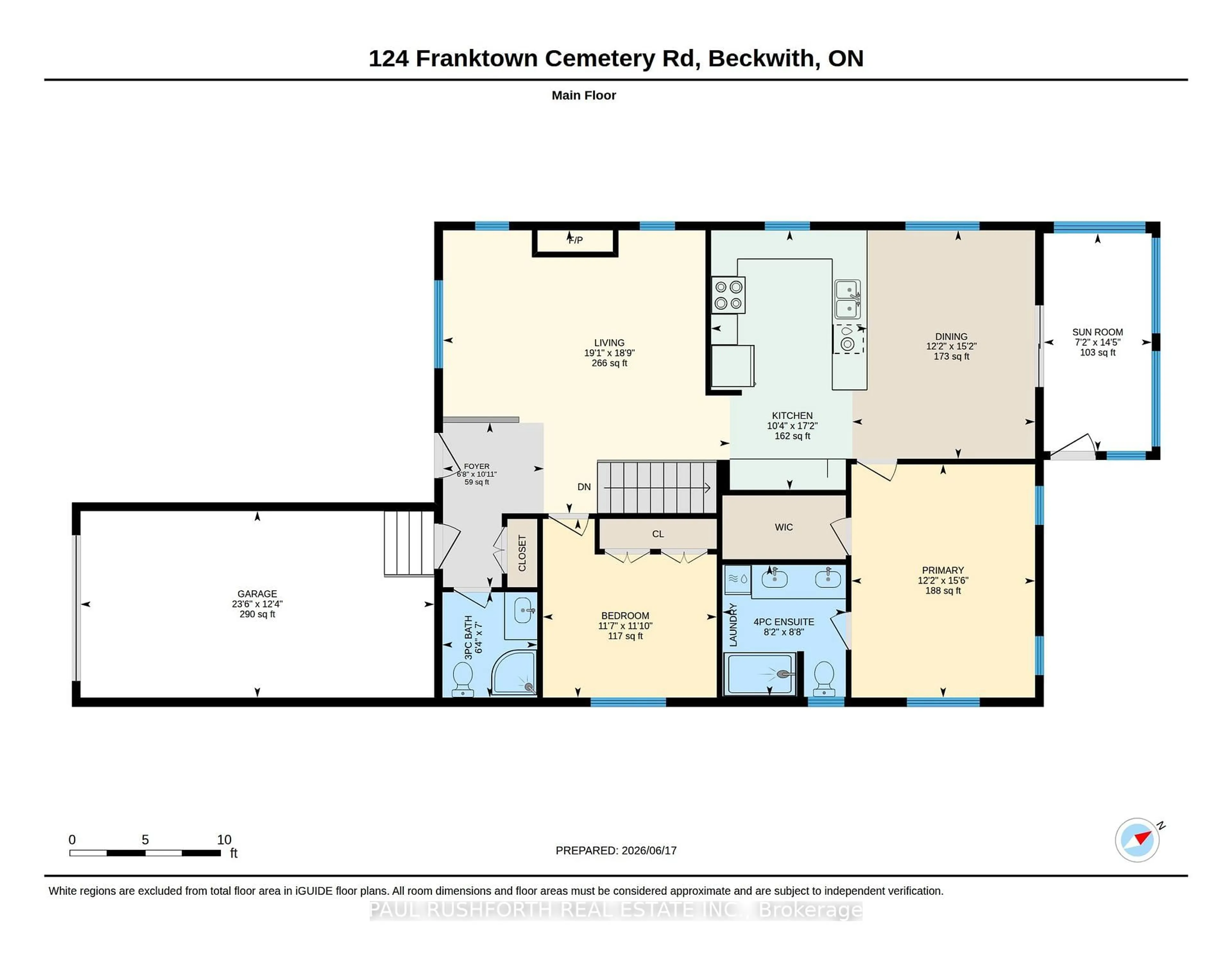 Floor plan for 124 Franktown Cemetery Rd, Smiths Falls Ontario K7A 4S7
