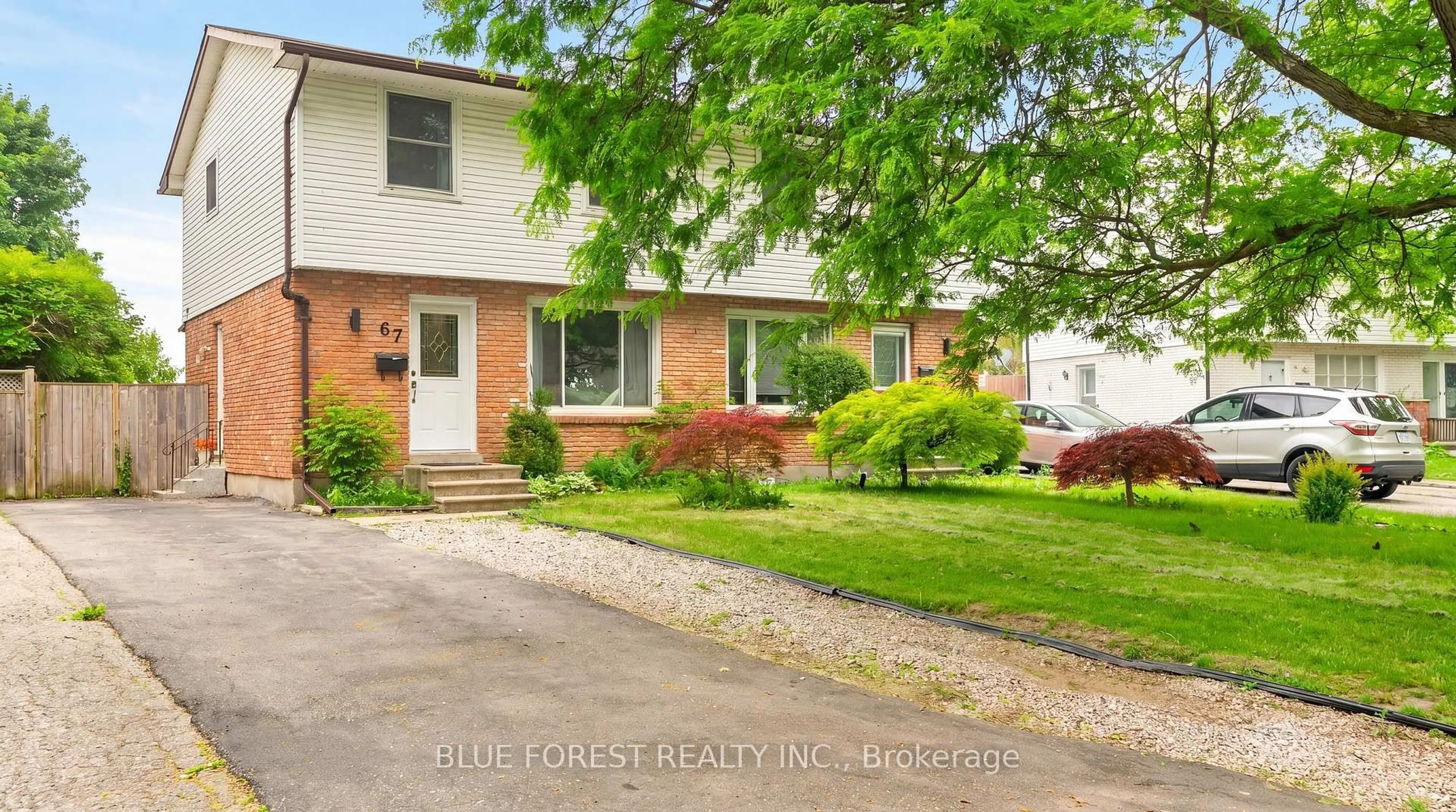 Home with brick exterior material, street for 67 Breckenridge Cres, London South Ontario N6E 1H6