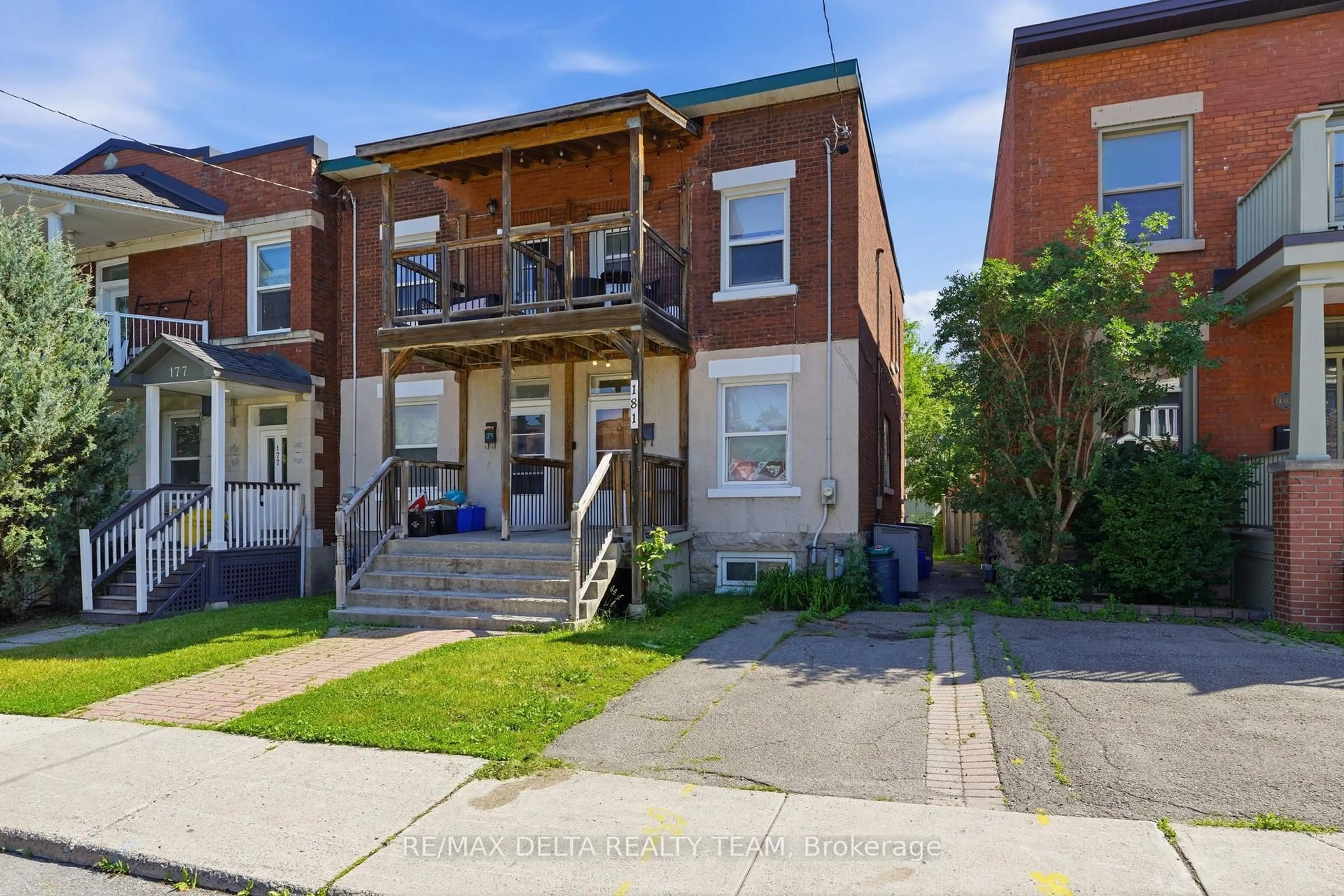 Home with brick exterior material, street for 181 Goulburn Ave, Ottawa Ontario K1N 8E3