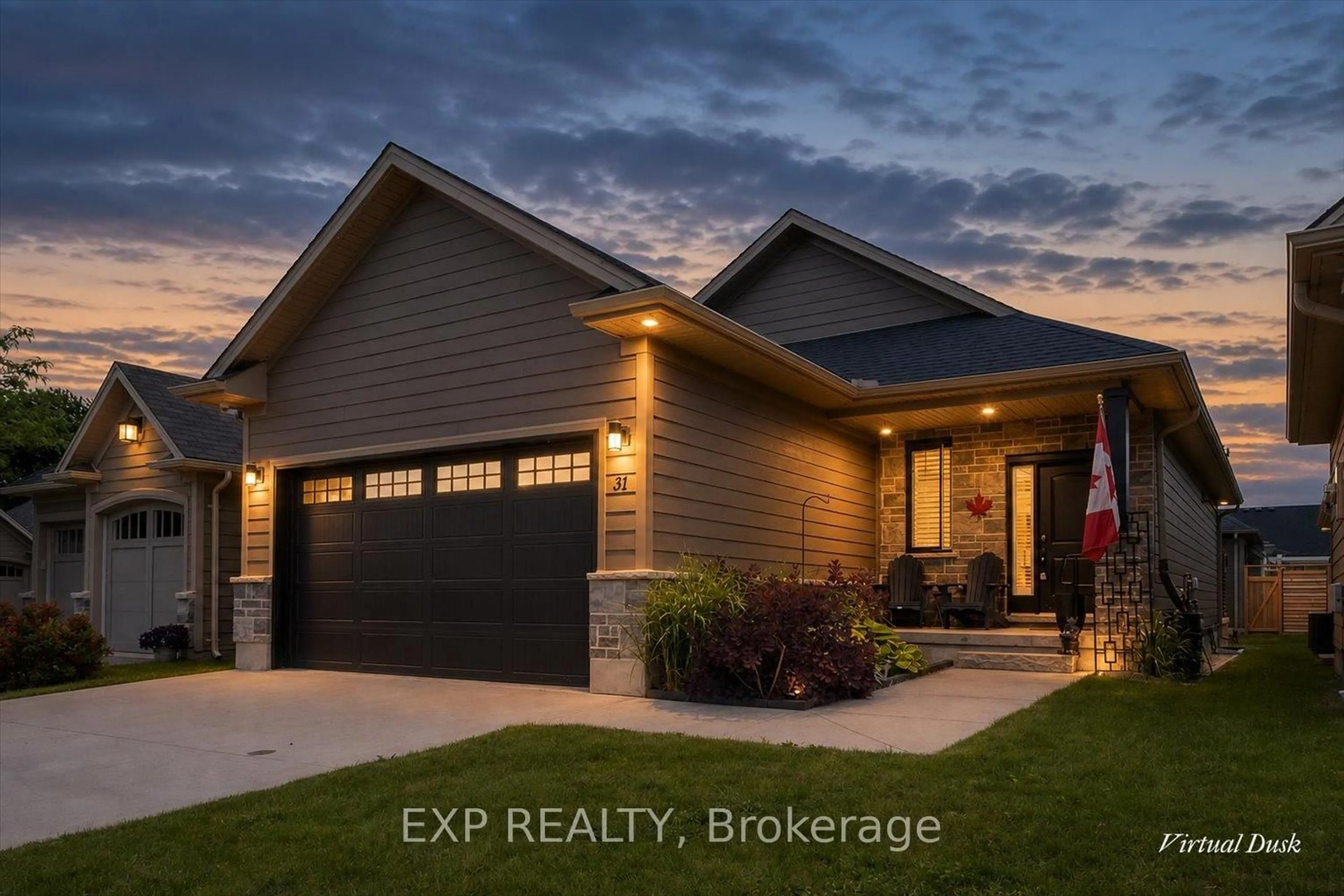 Home with brick exterior material, street for 4700 Hamilton Rd #31, Thames Centre Ontario N0L 1G6