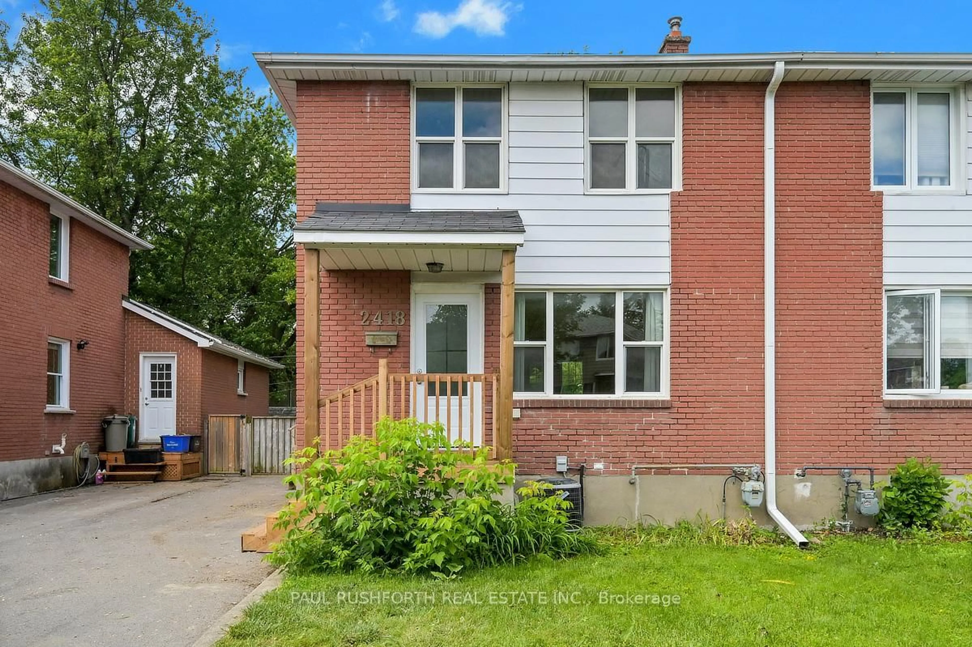 Home with brick exterior material, street for 2418 Clementine Blvd, Ottawa Ontario K1V 8E2