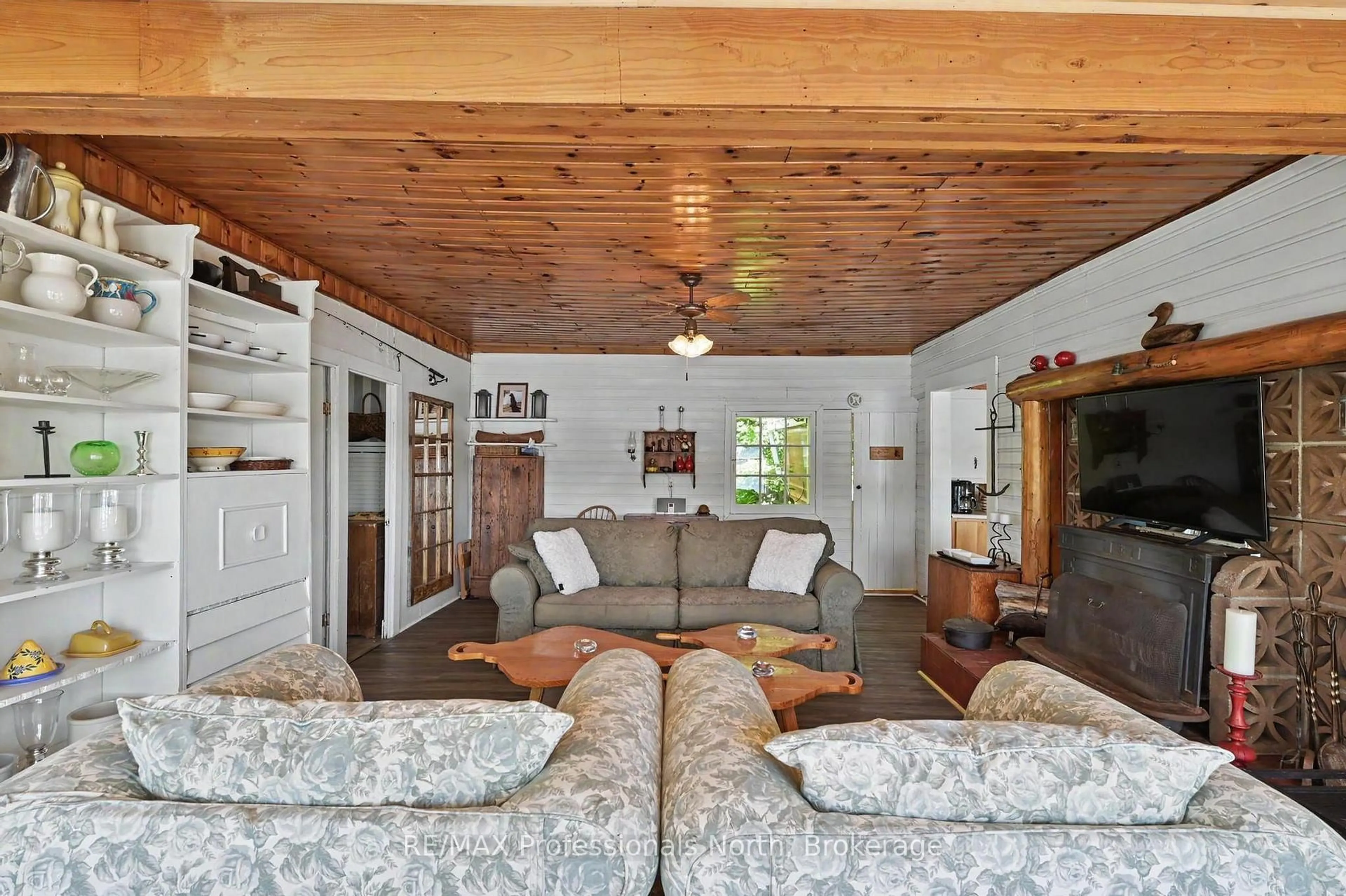 Living room with furniture, unknown for 70 Fire Route 364A, Trent Lakes Ontario K0M 2A0