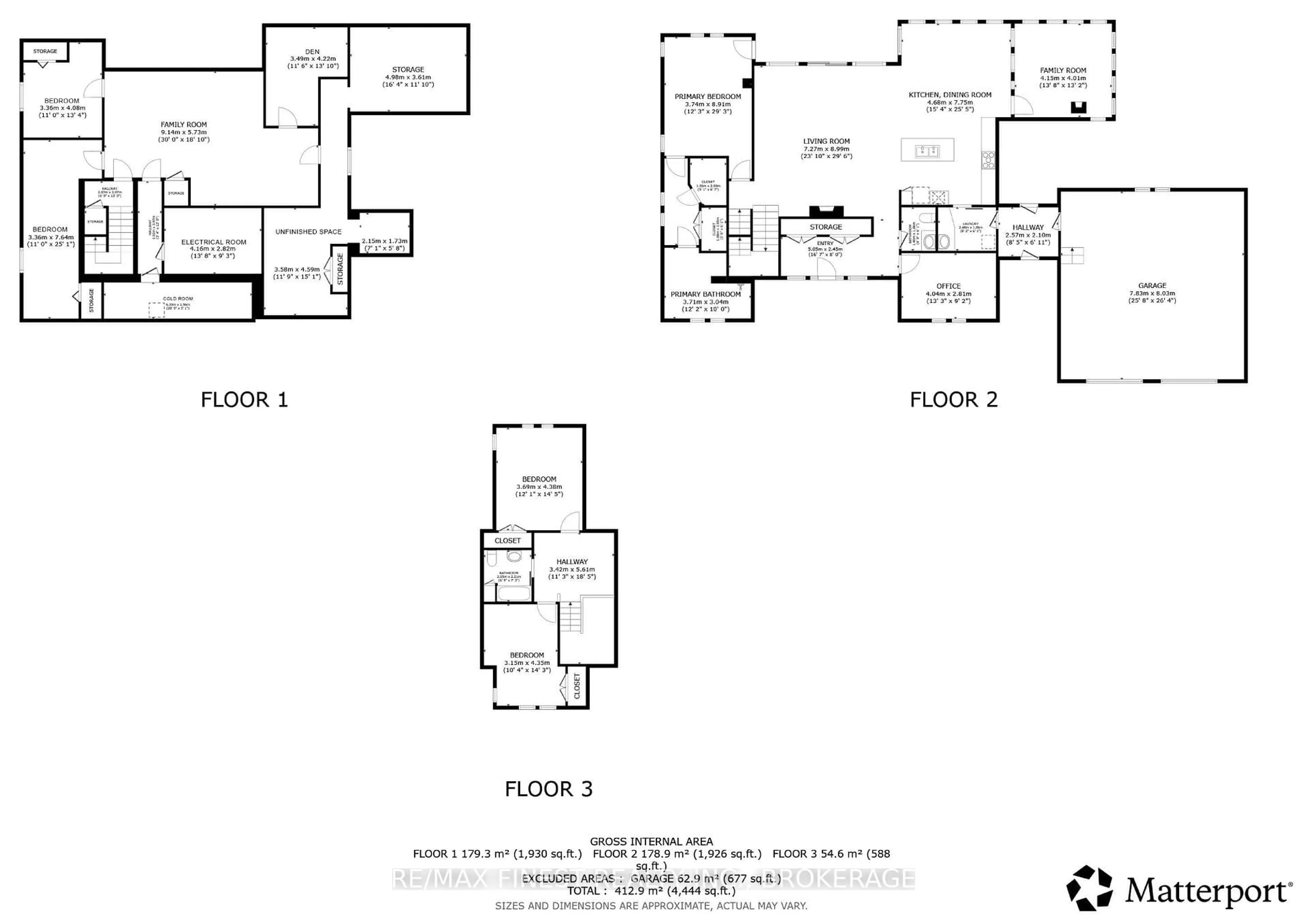 Floor plan for 503 Deerview Dr, Kingston Ontario K7L 4V3