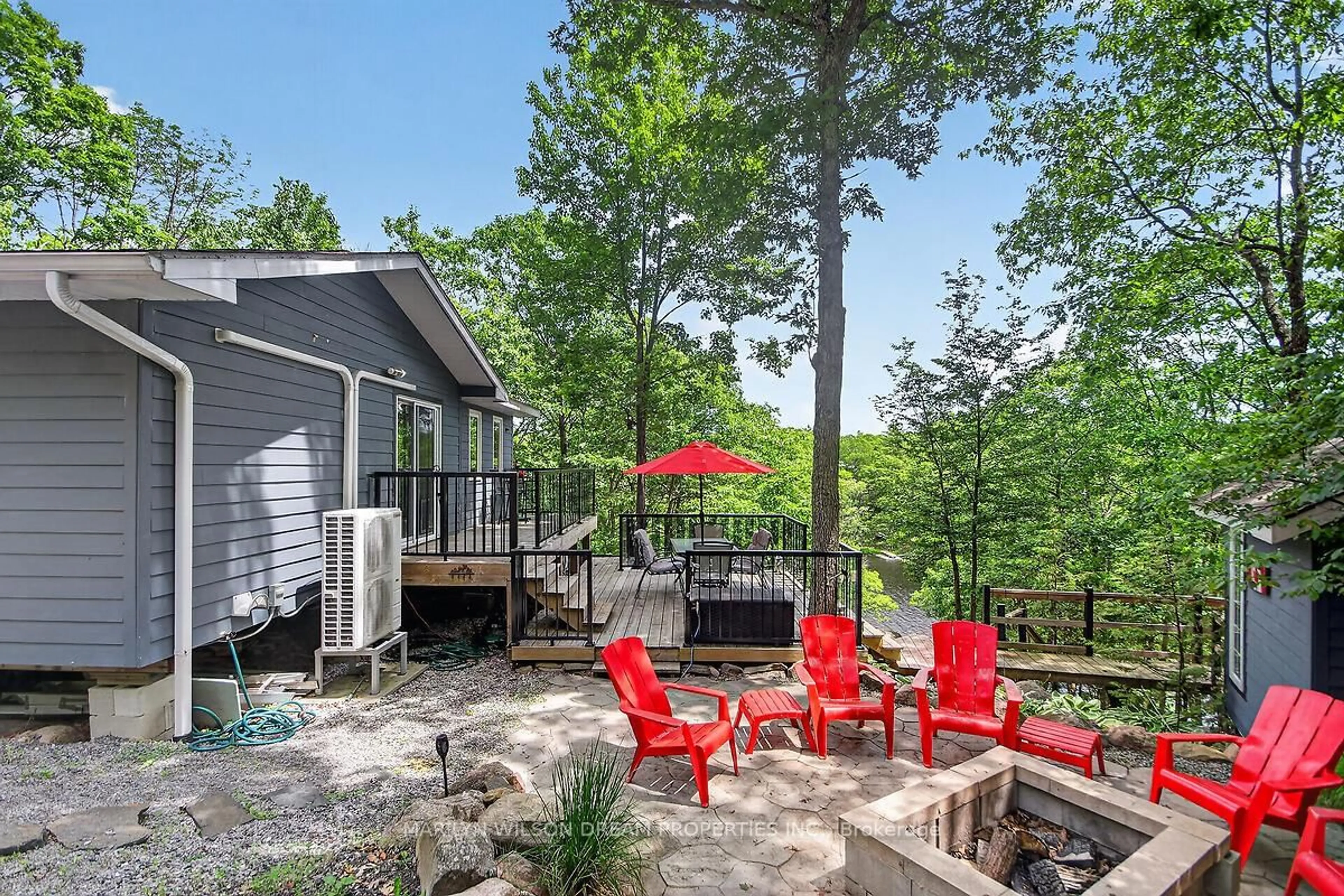 Patio, water/lake/river/ocean view for 1049 Crotch Lake Tr, Arden Ontario K0H 1B0