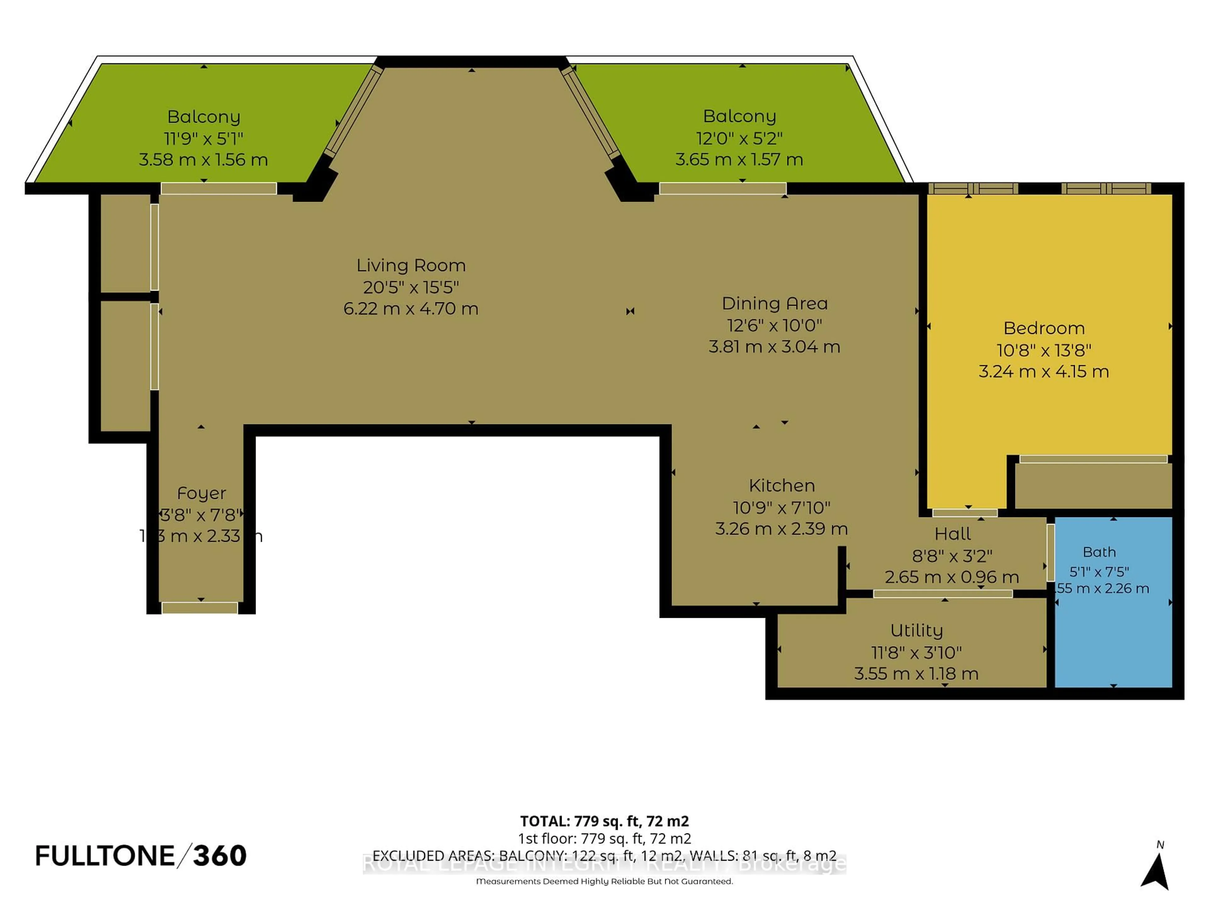 Floor plan for 18 Nepean St #PH1, Ottawa Ontario K2P 2L2