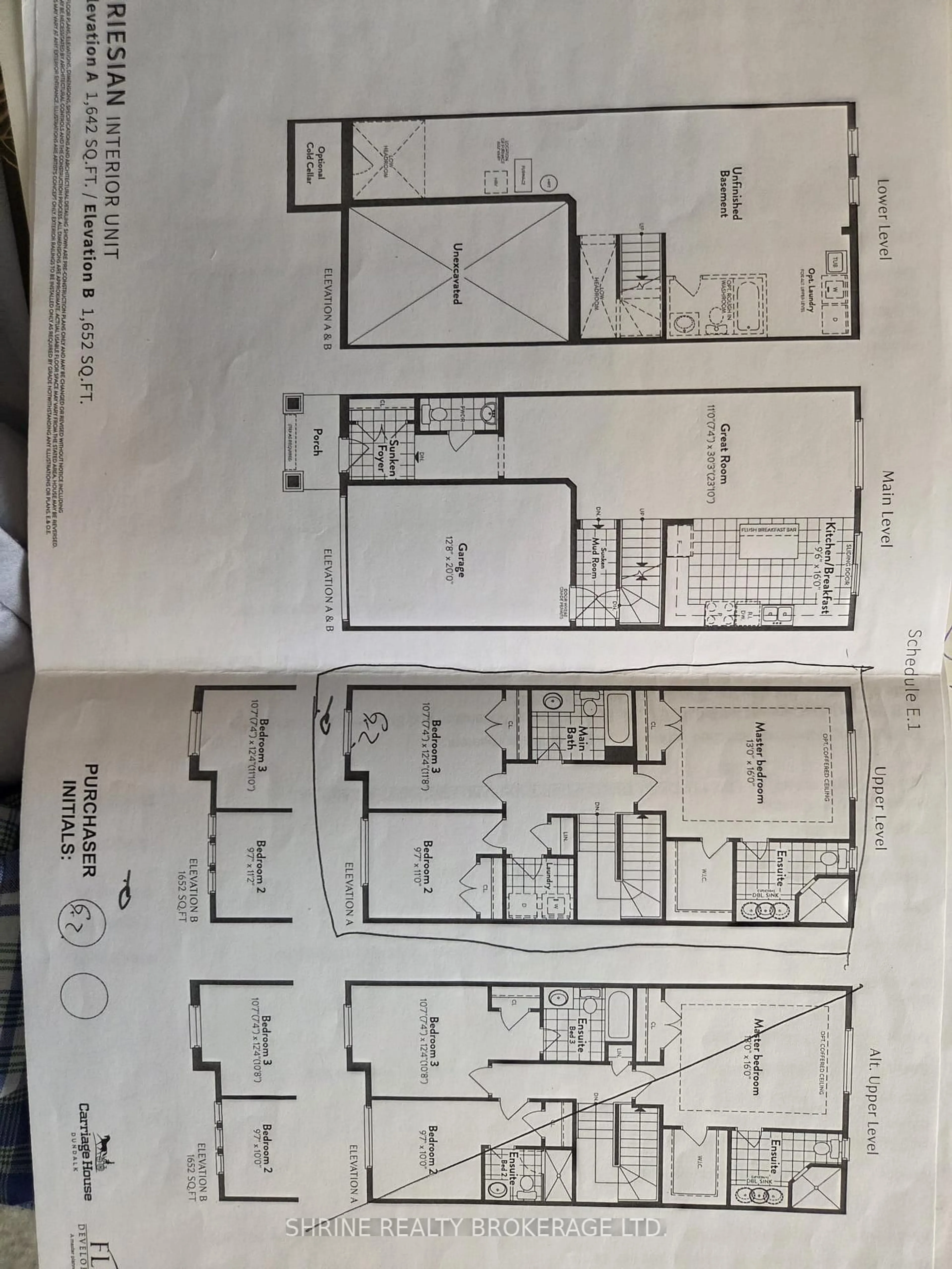 Floor plan for 19 Middleton St, Southgate Ontario N0C 1B0