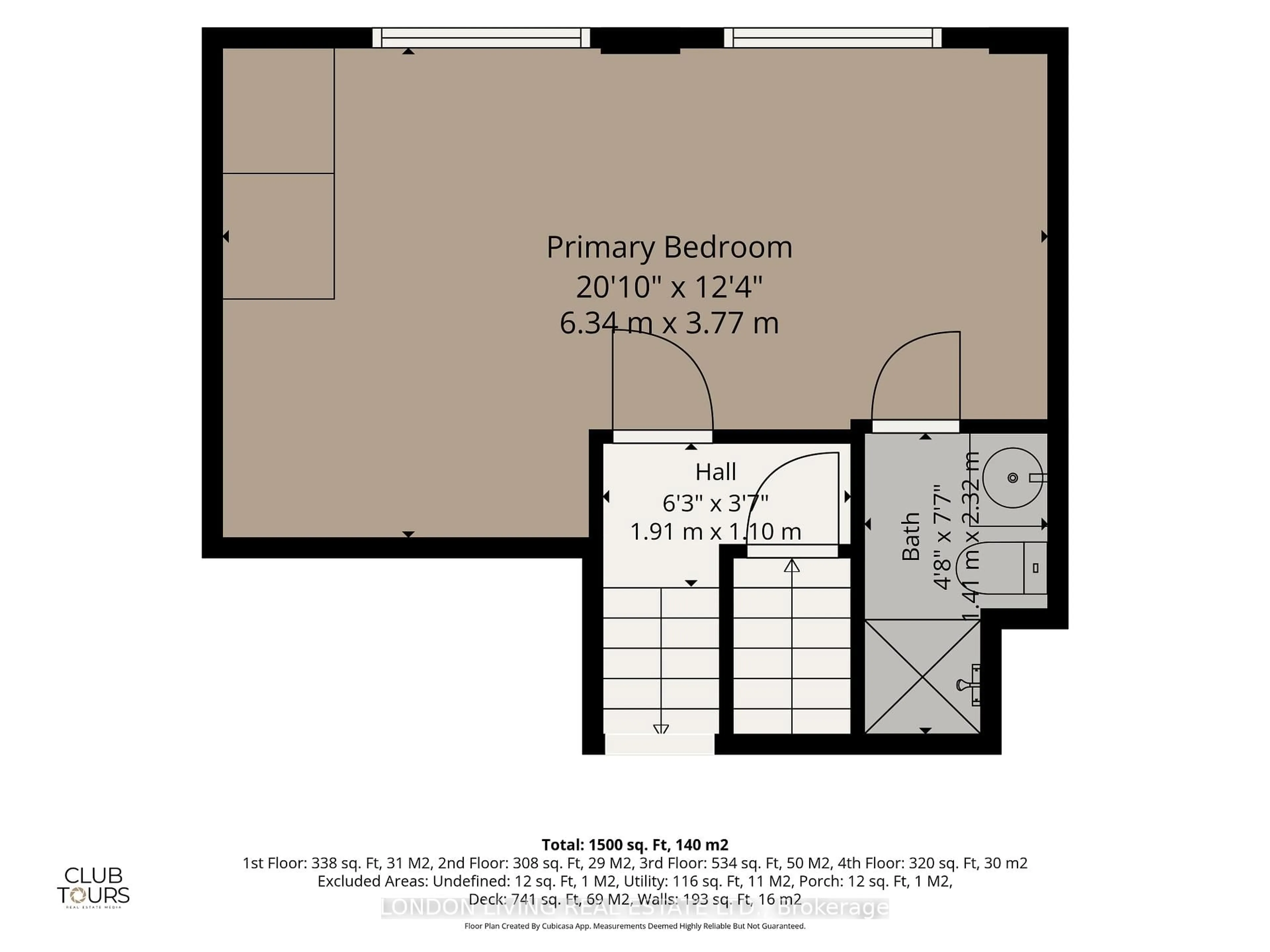 Floor plan for 388 Deveron Cres, London South Ontario N5Z 4S3