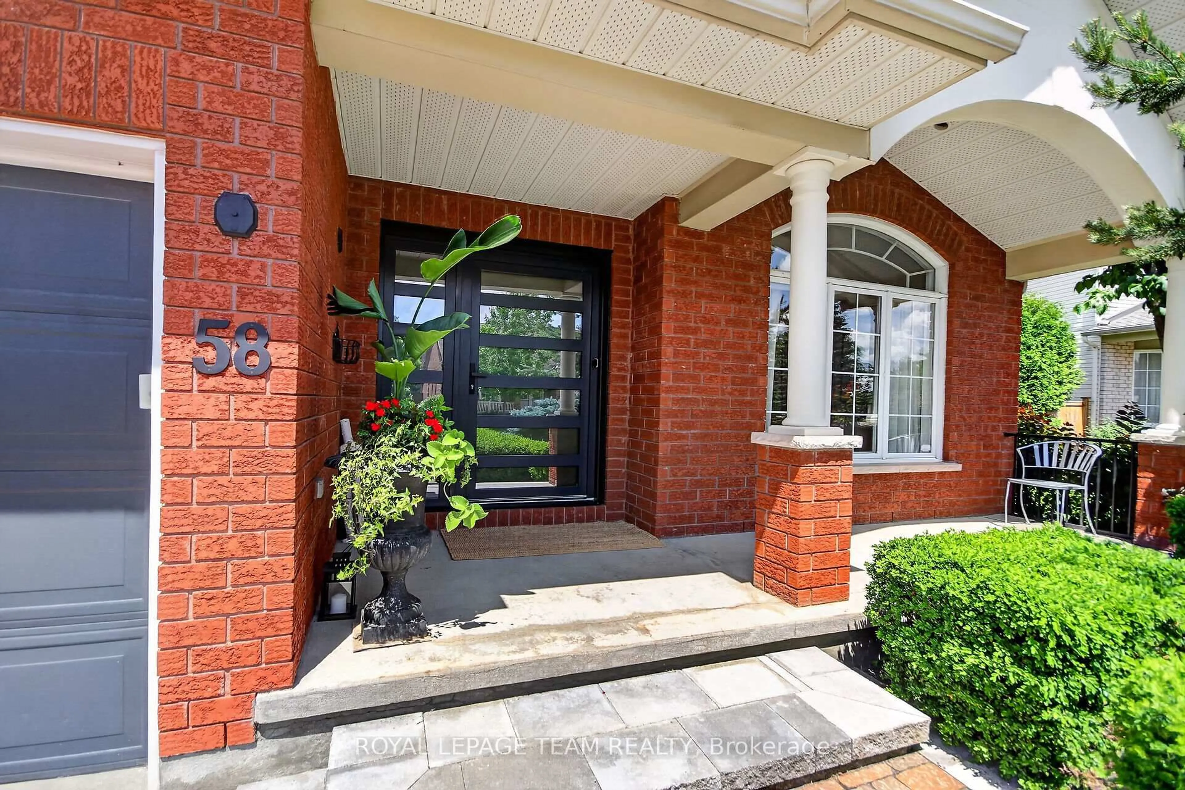 Home with brick exterior material, street for 58 Forest Gate Way, Ottawa Ontario K2G 6P4
