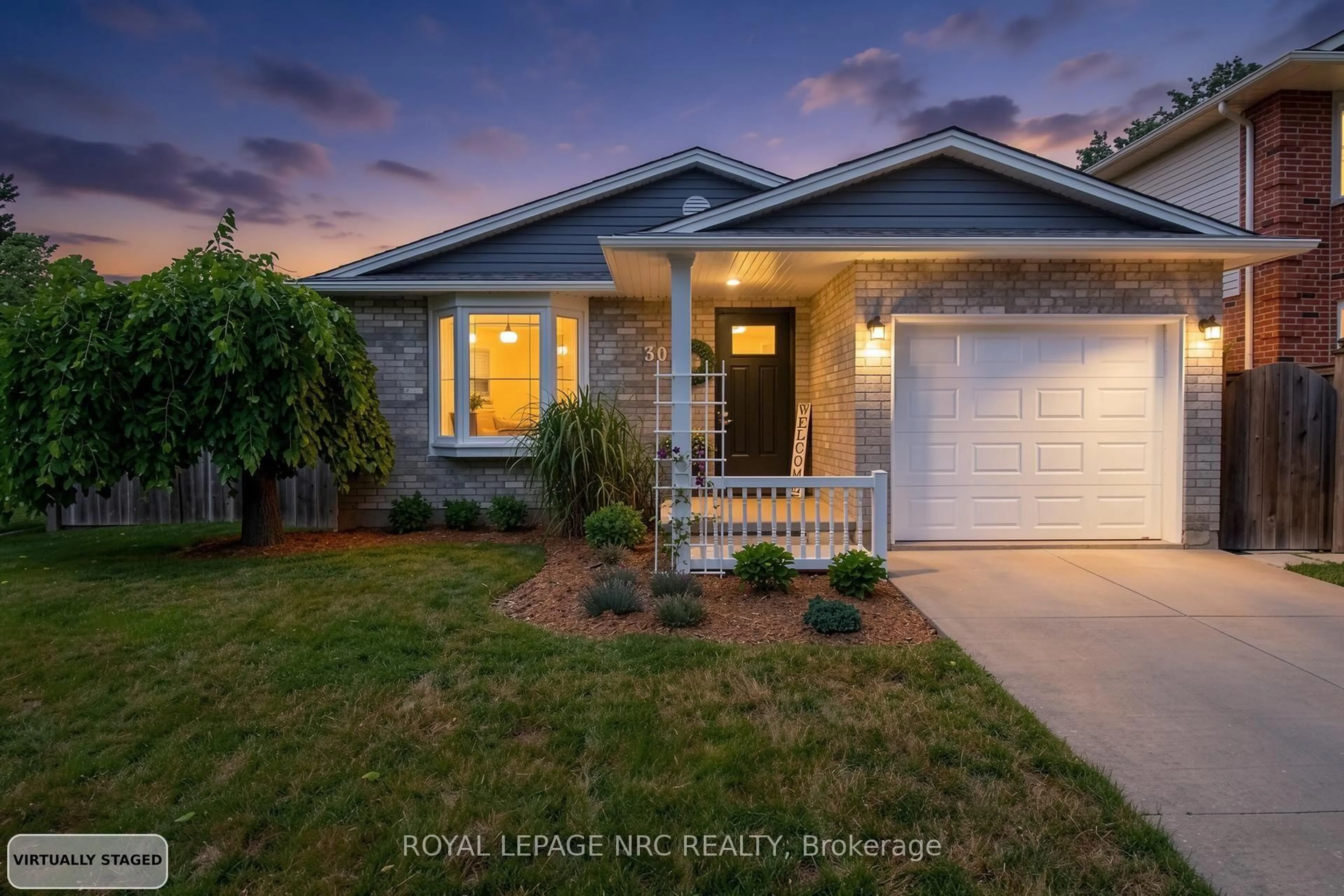Home with vinyl exterior material, street for 30 Elderwood Dr, St. Catharines Ontario L2S 3E5