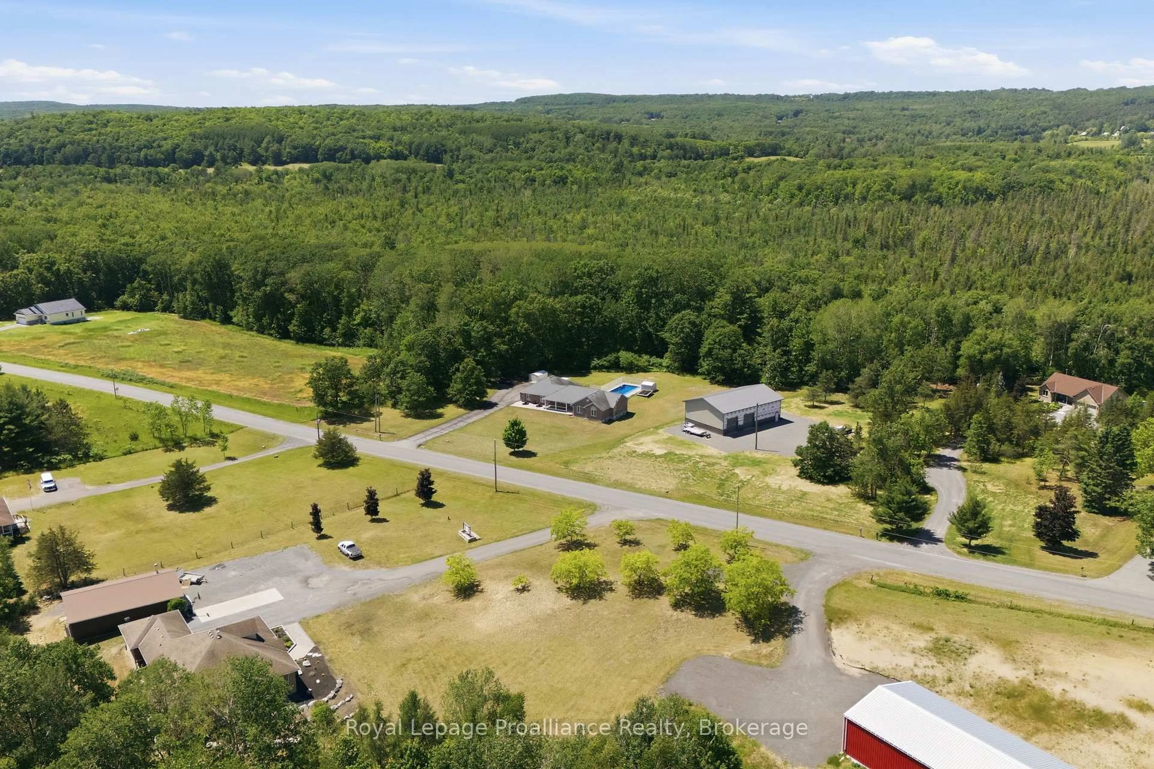A pic from outside/outdoor area/front of a property/back of a property/a pic from drone, unknown for 236 Fish & Game Club Rd, Quinte West Ontario K0K 2B0