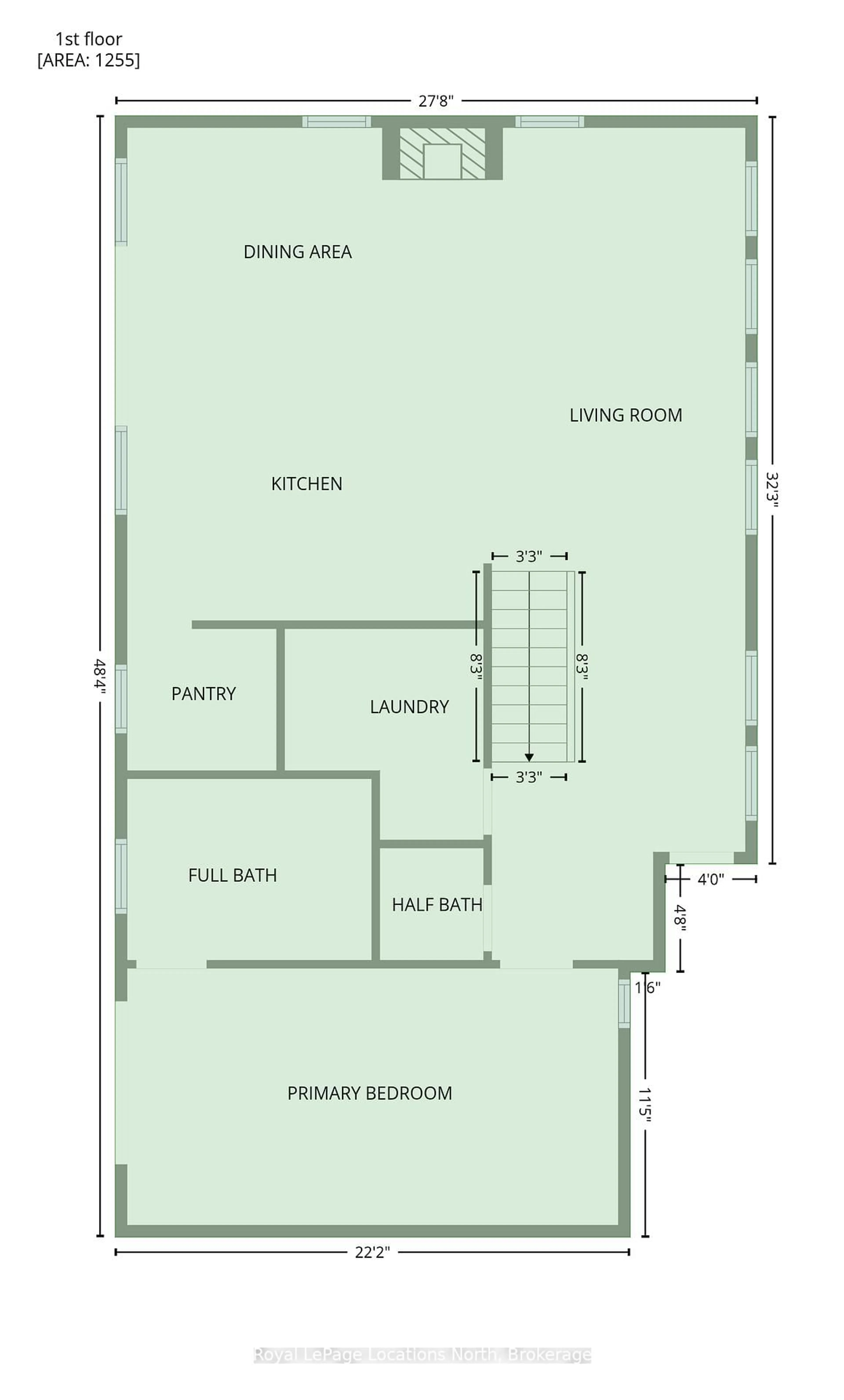 Floor plan for 66 Gordon Cres, Meaford Ontario N4L 1C7