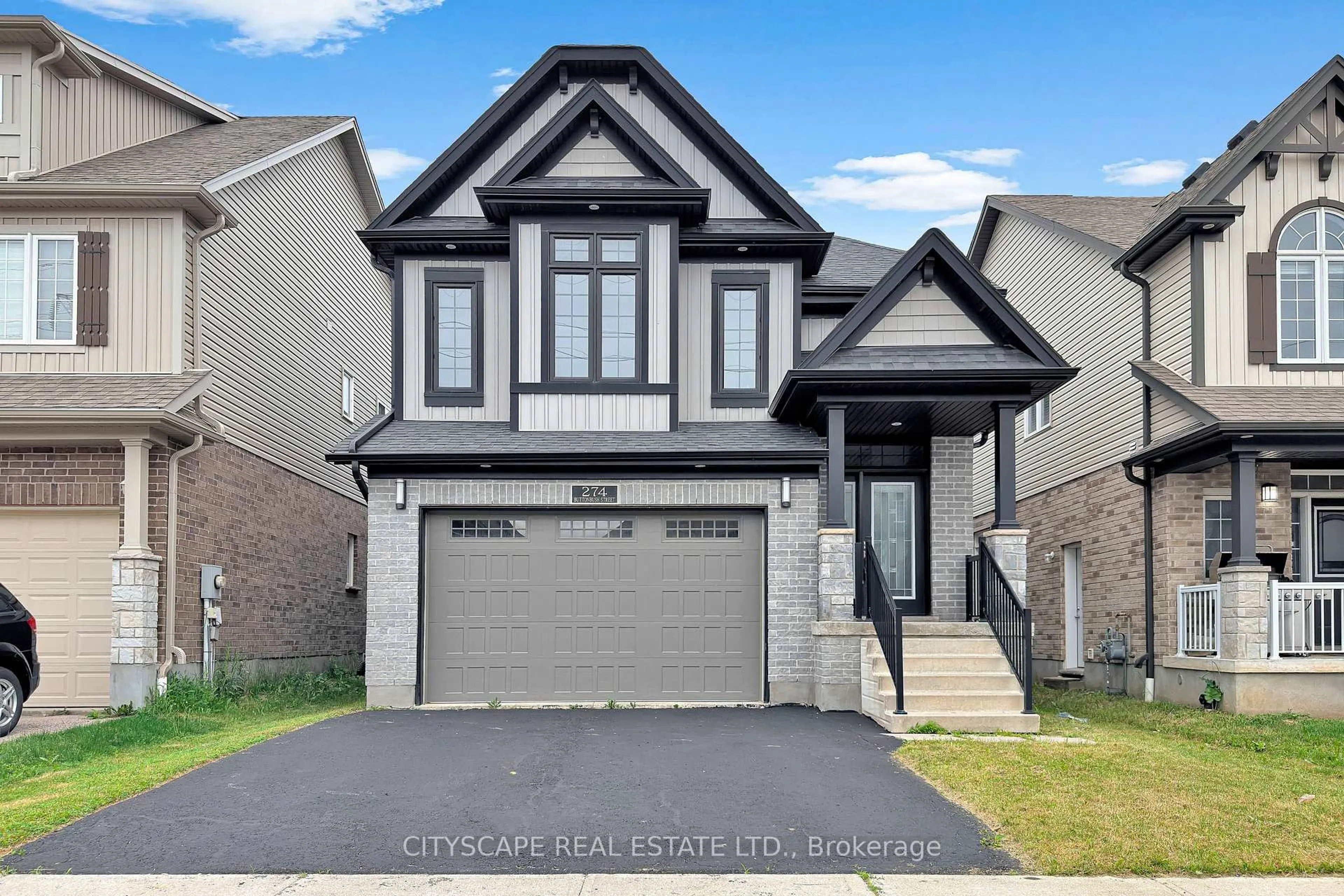 Home with vinyl exterior material, street for 274 Buttonbush St, Waterloo Ontario N2V 0B4