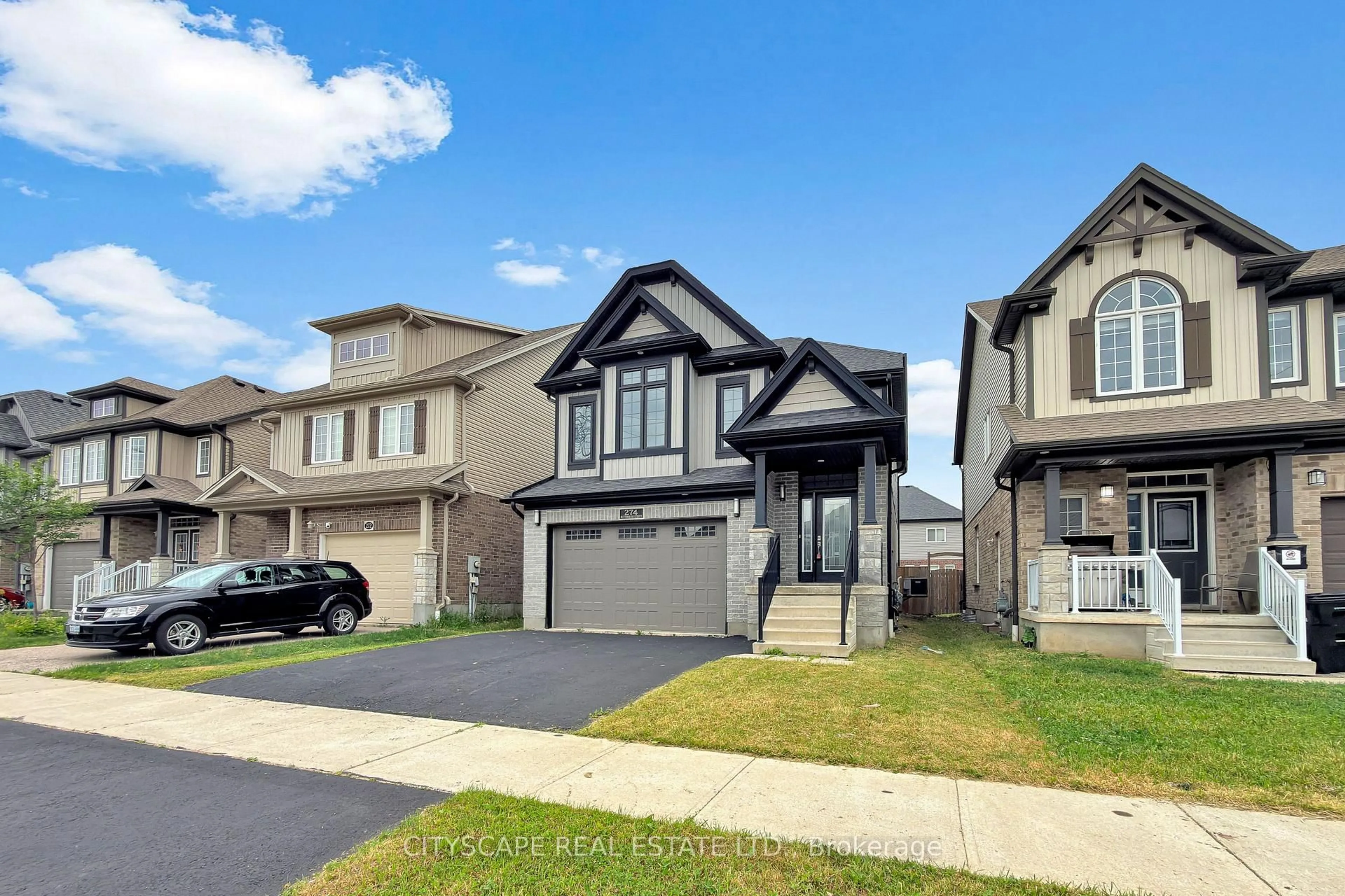 Home with vinyl exterior material, street for 274 Buttonbush St, Waterloo Ontario N2V 0B4