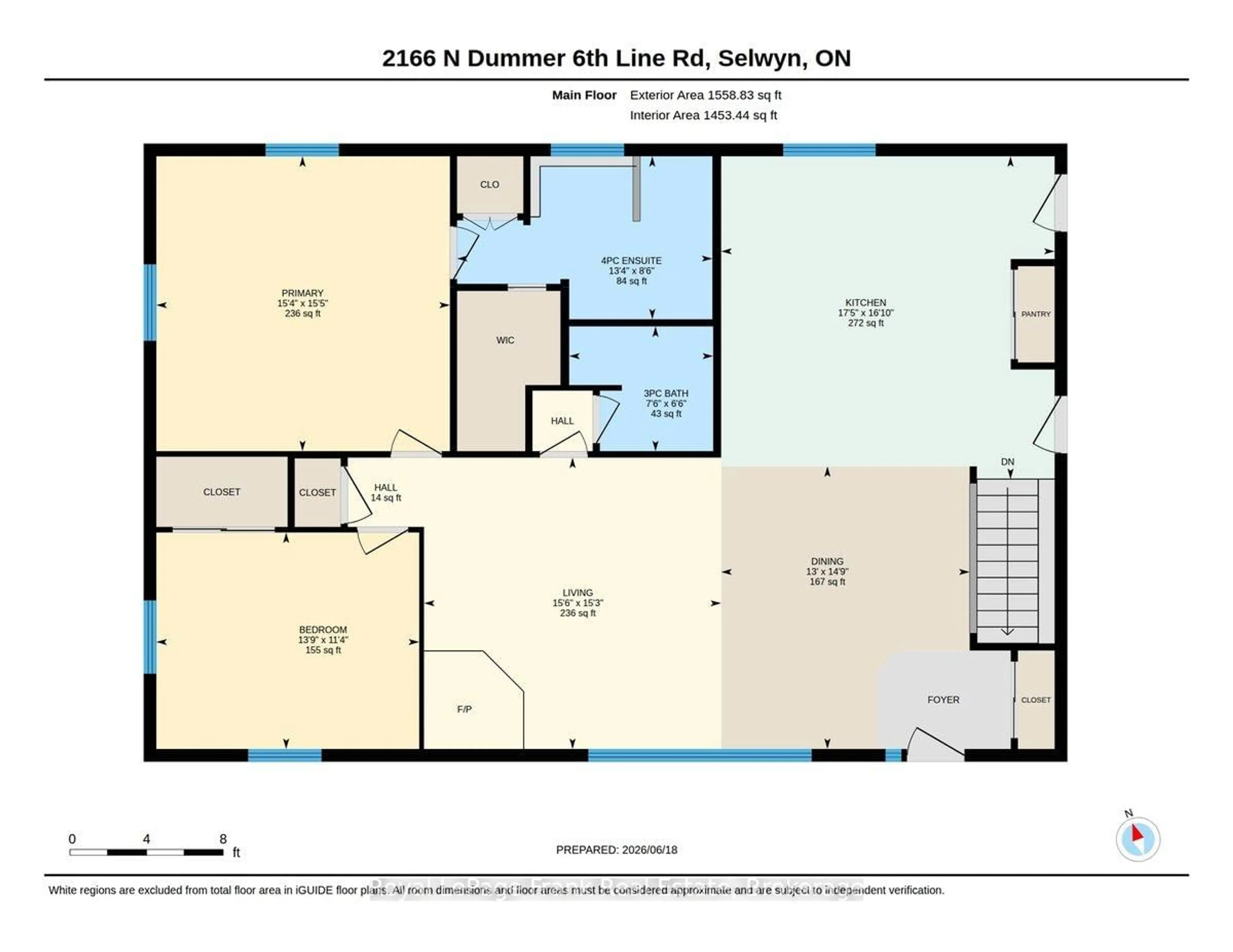 Floor plan for 2166 6th Line Dummer Rd, Douro-Dummer Ontario K0L 2H0