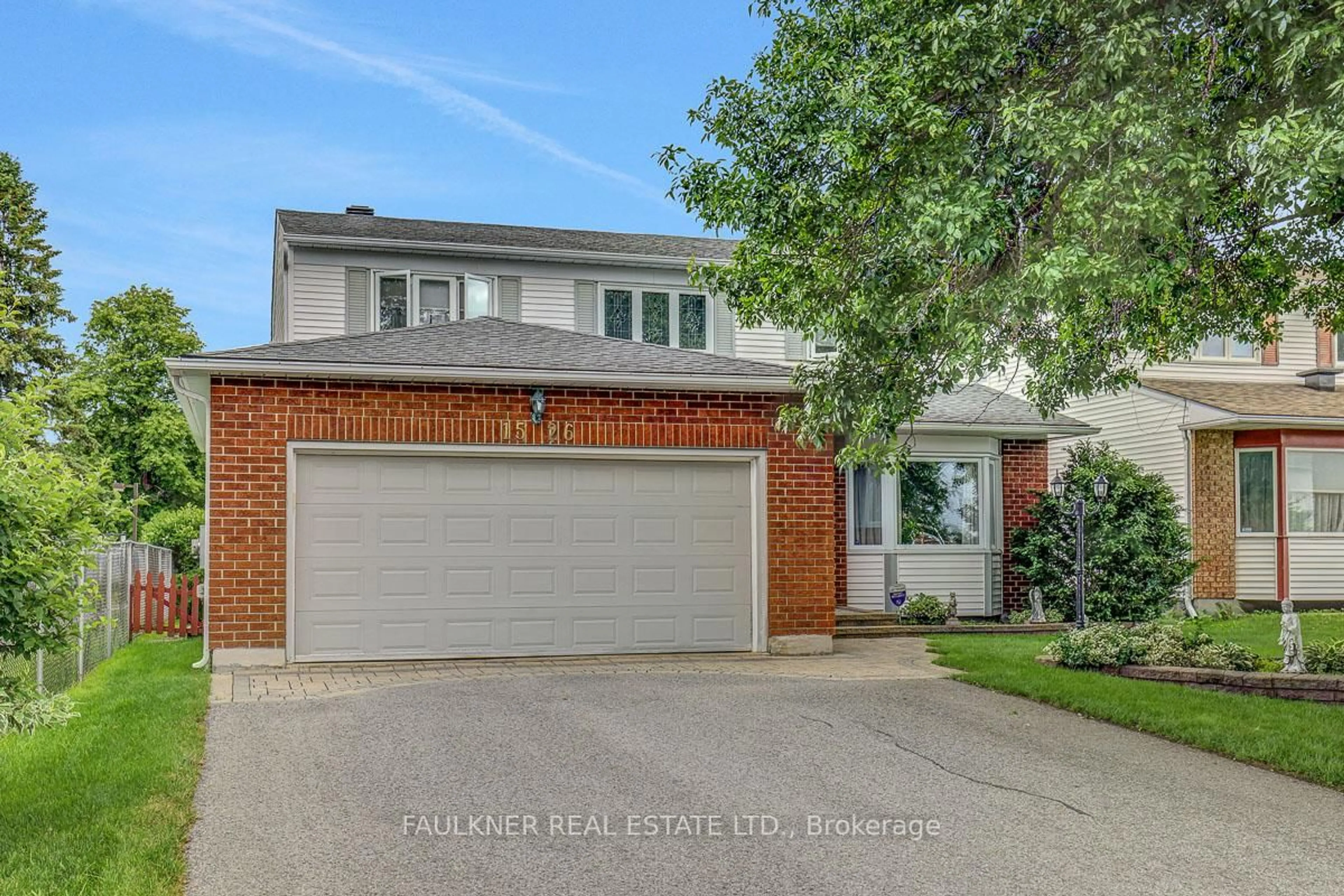 Home with brick exterior material, street for 1526 Bourcier Dr, Ottawa Ontario K1E 3J5