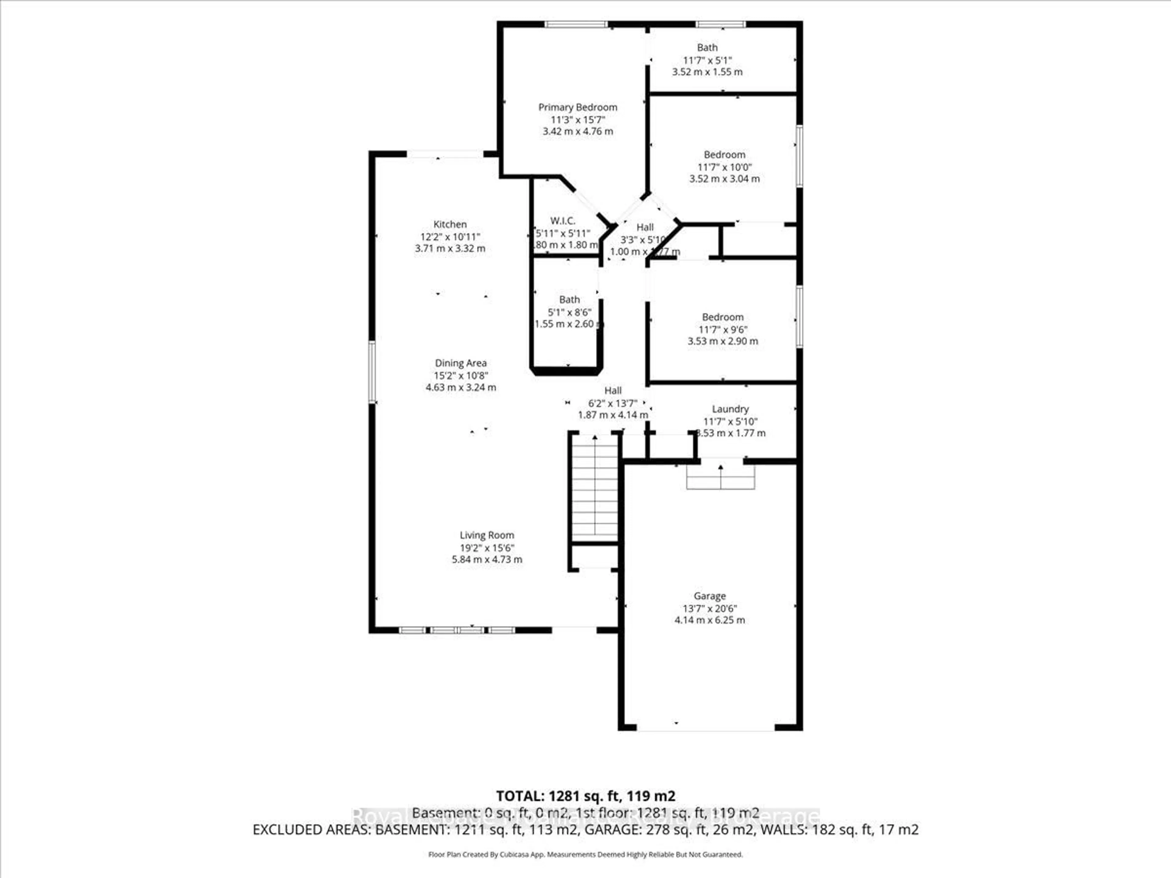 Floor plan for 340 Cannifton Rd, Belleville Ontario K8N 4Z6