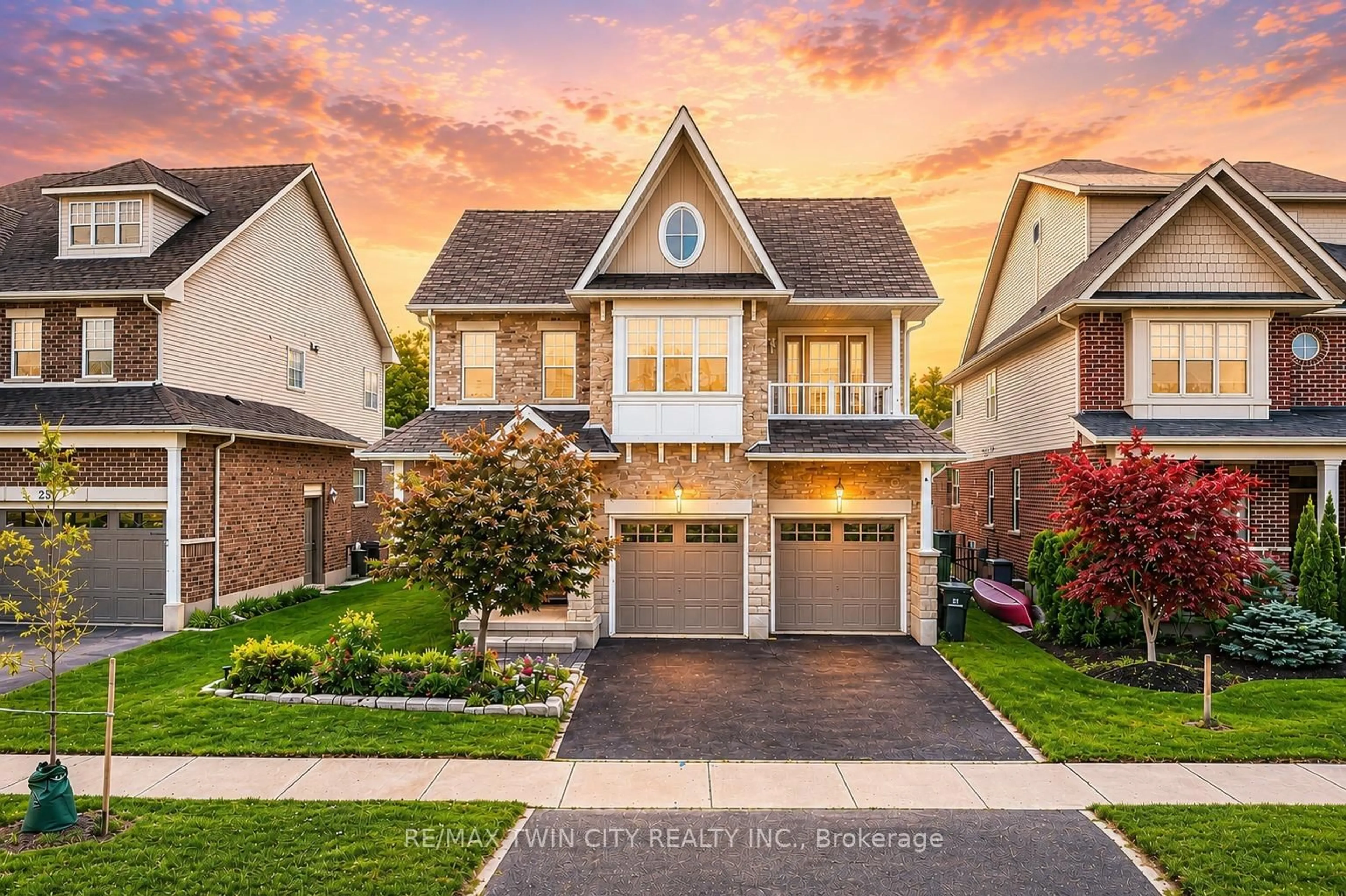 Home with brick exterior material, street for 27 Tremaine Dr, Kitchener Ontario N2A 4L9