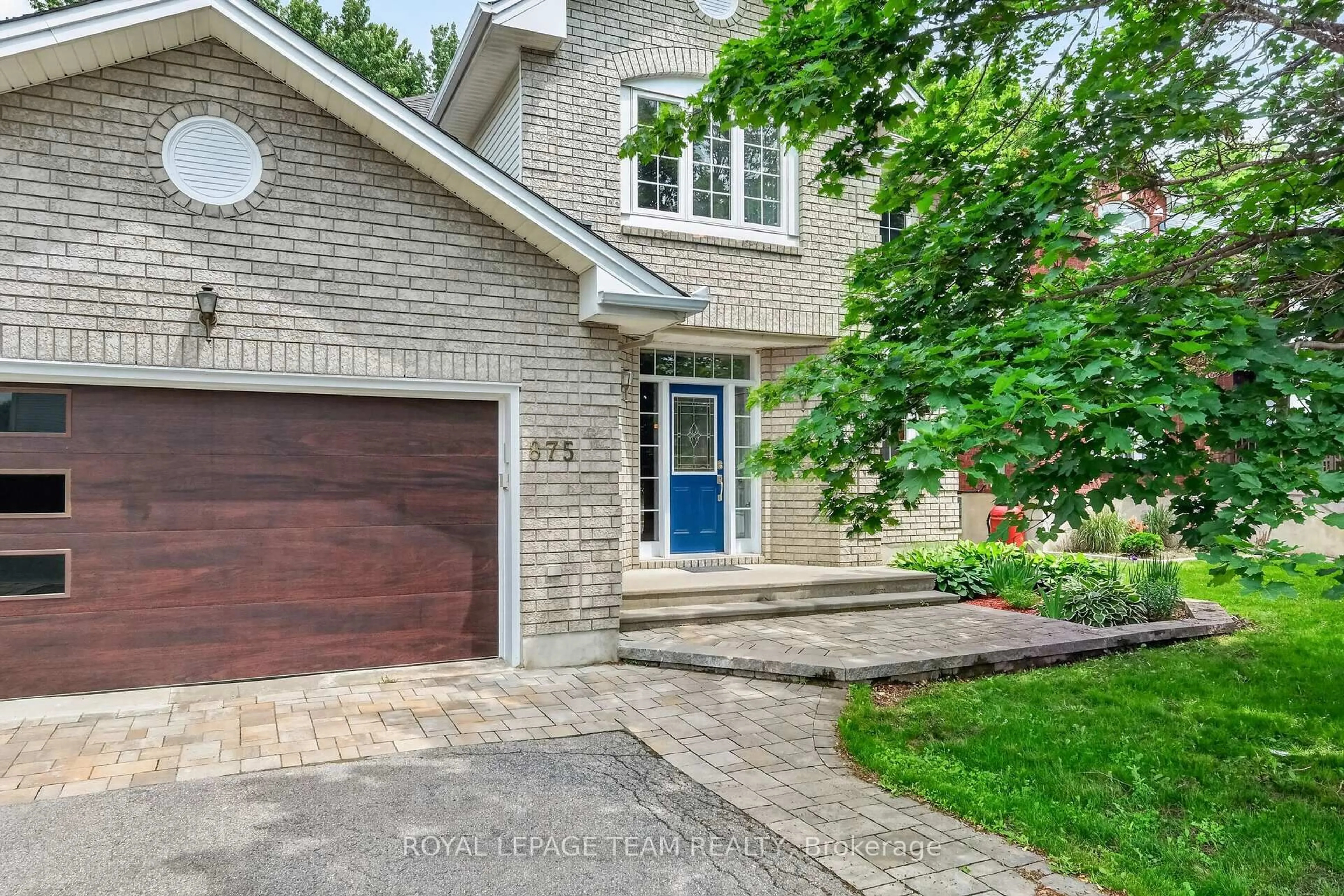Home with brick exterior material, street for 875 Giant Cedars Cres, Ottawa Ontario K1V 1P1