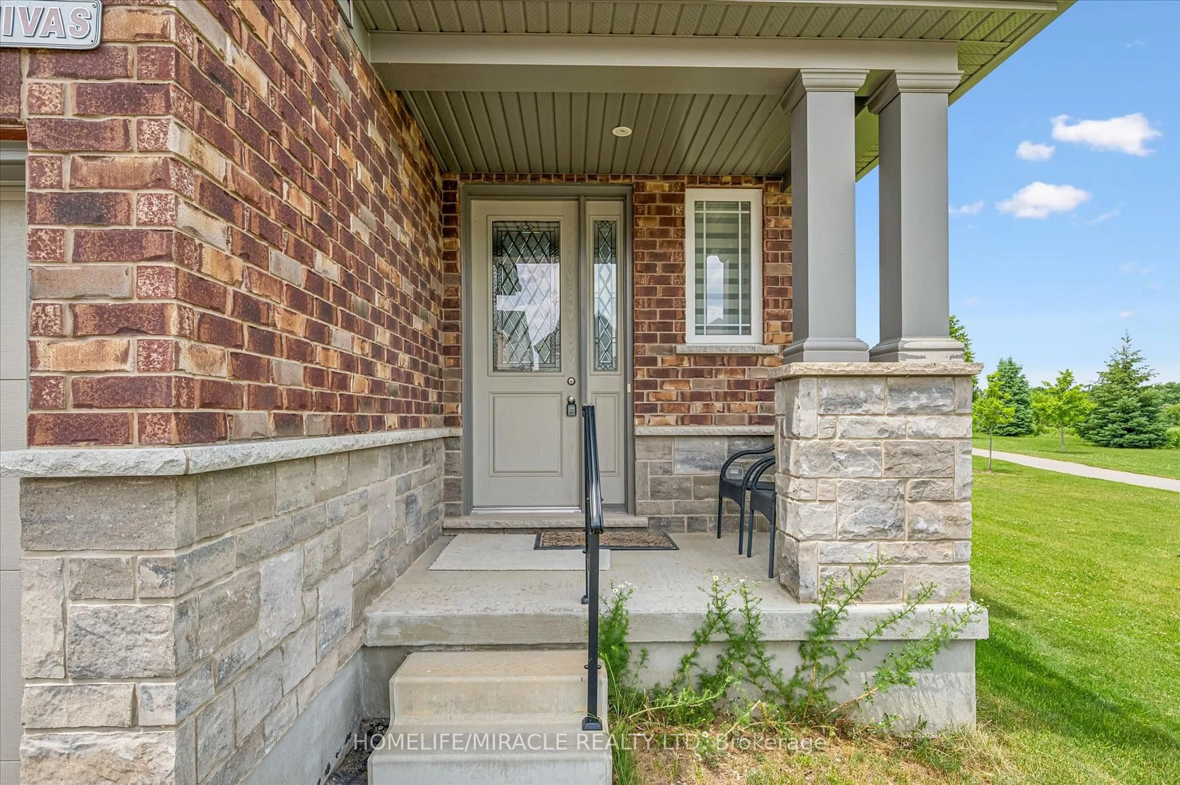 Home with brick exterior material, street for 153 Rivertrail Ave, Kitchener Ontario N2A 0K1