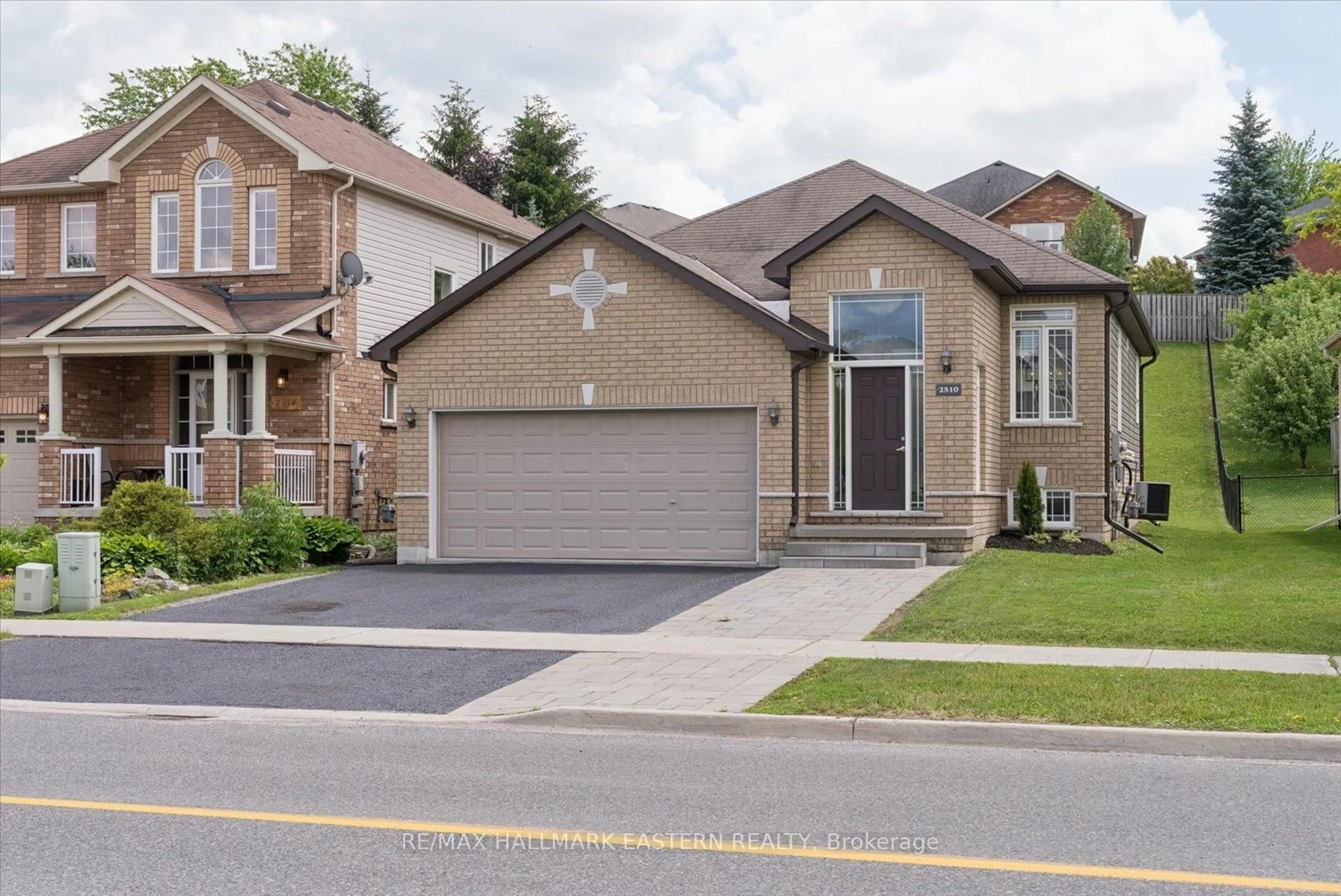 Home with brick exterior material, street for 2510 Cunningham Blvd, Peterborough Ontario K9H 0B1