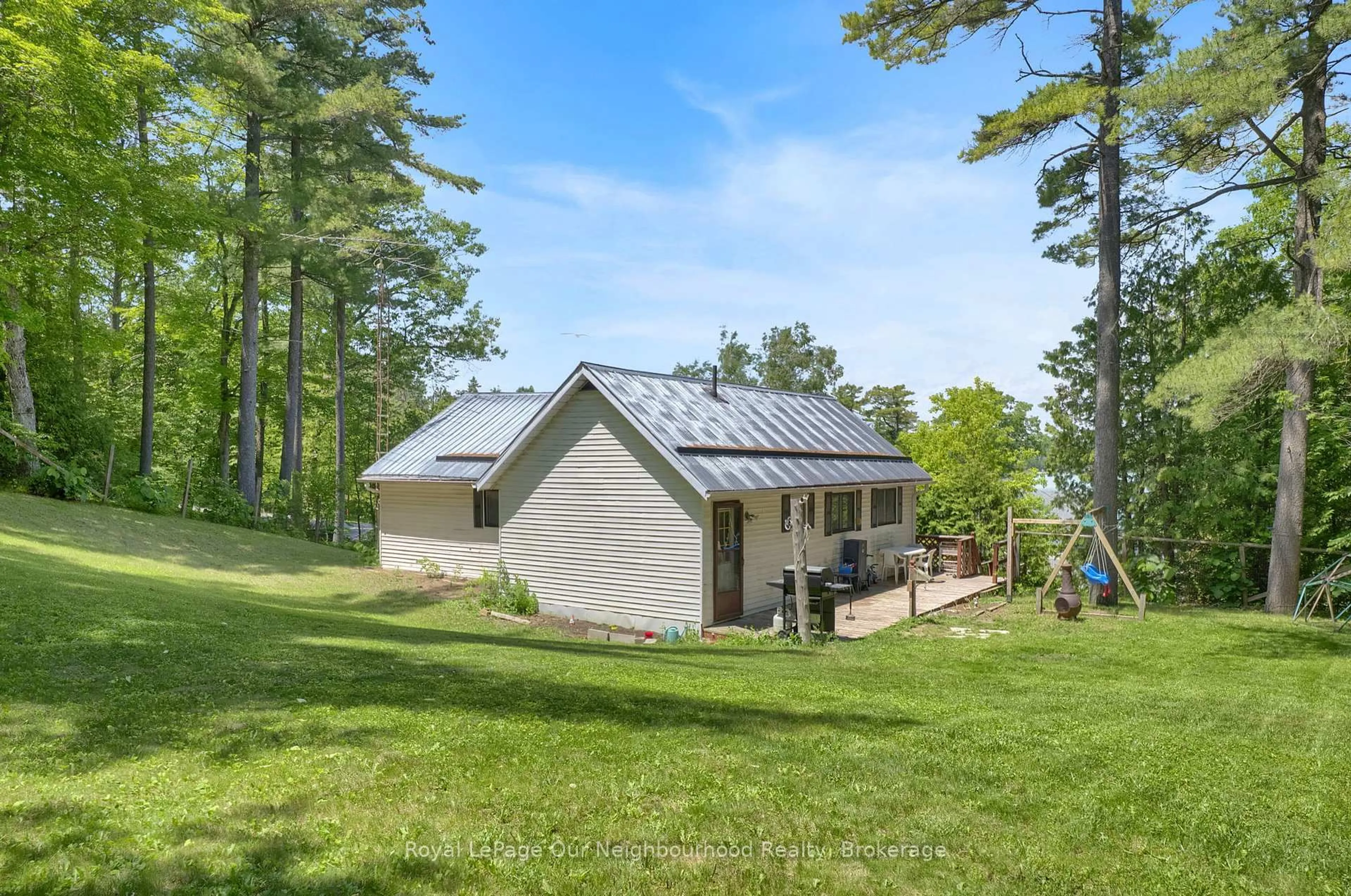 A pic from outside/outdoor area/front of a property/back of a property/a pic from drone, unknown for 14231 Little Lake Rd, Cramahe Ontario K0K 1H0