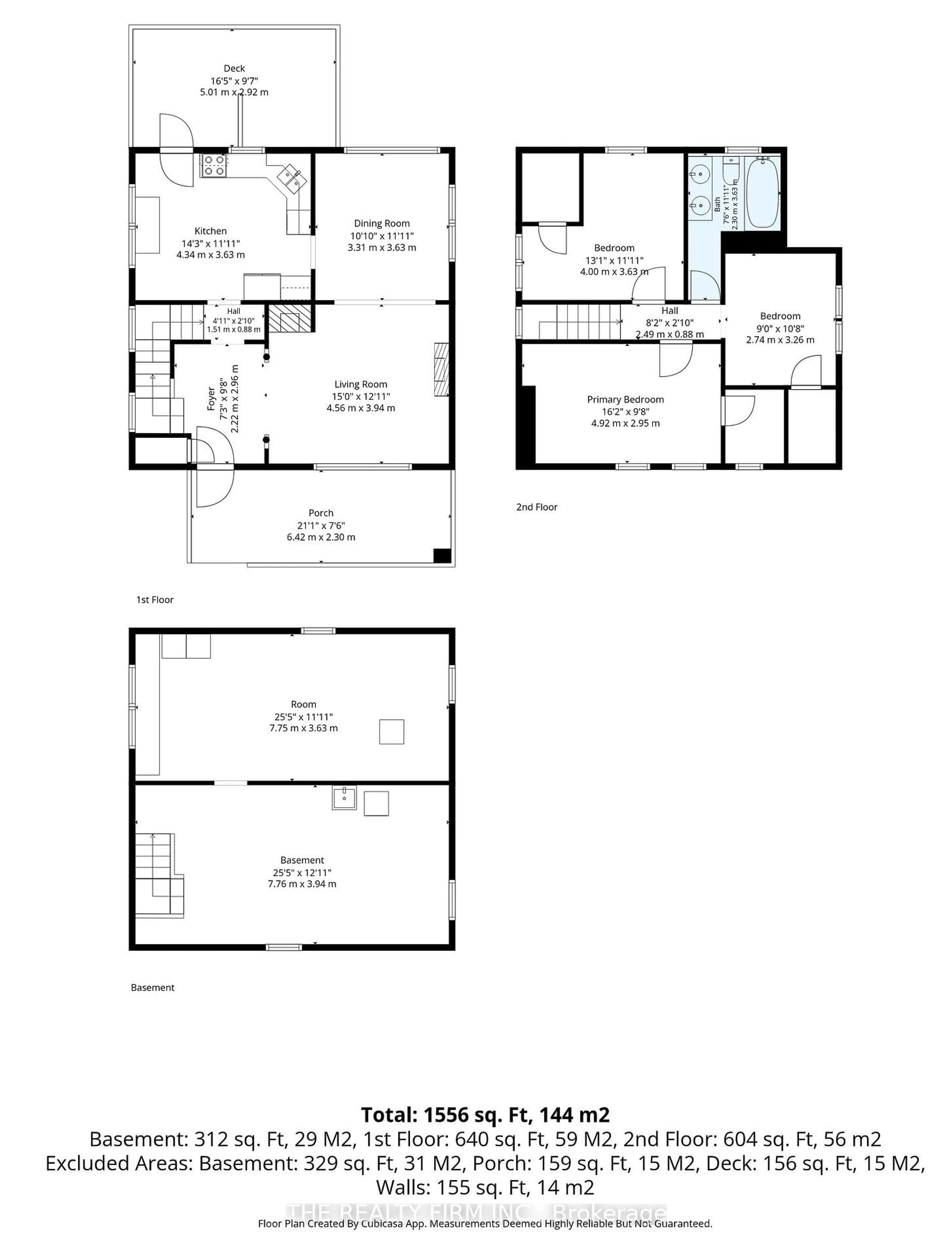 Floor plan for 925 Maitland St, London East Ontario N5Y 2X2