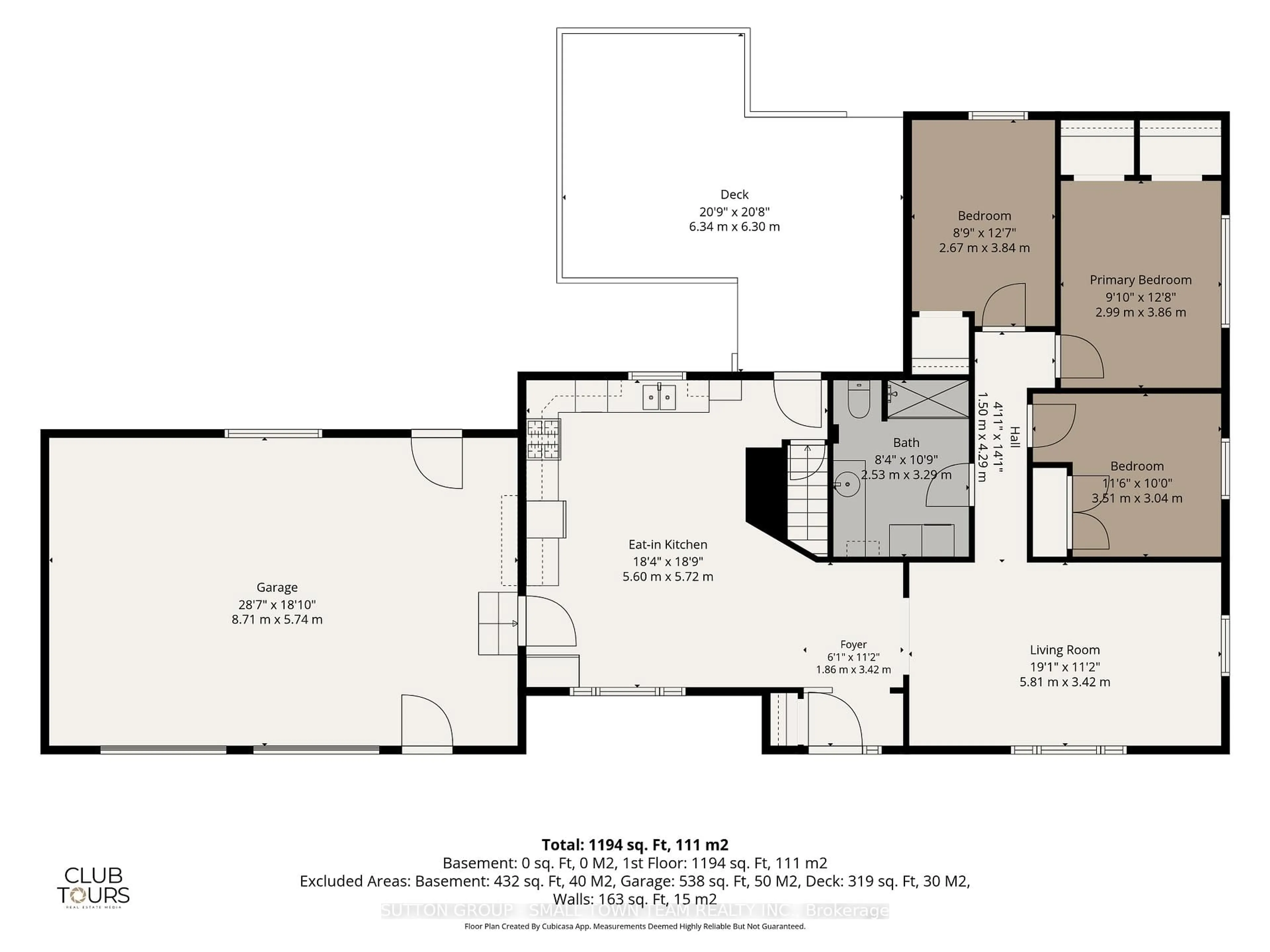 Floor plan for 184 Main St, Bluewater Ontario N0M 1N0