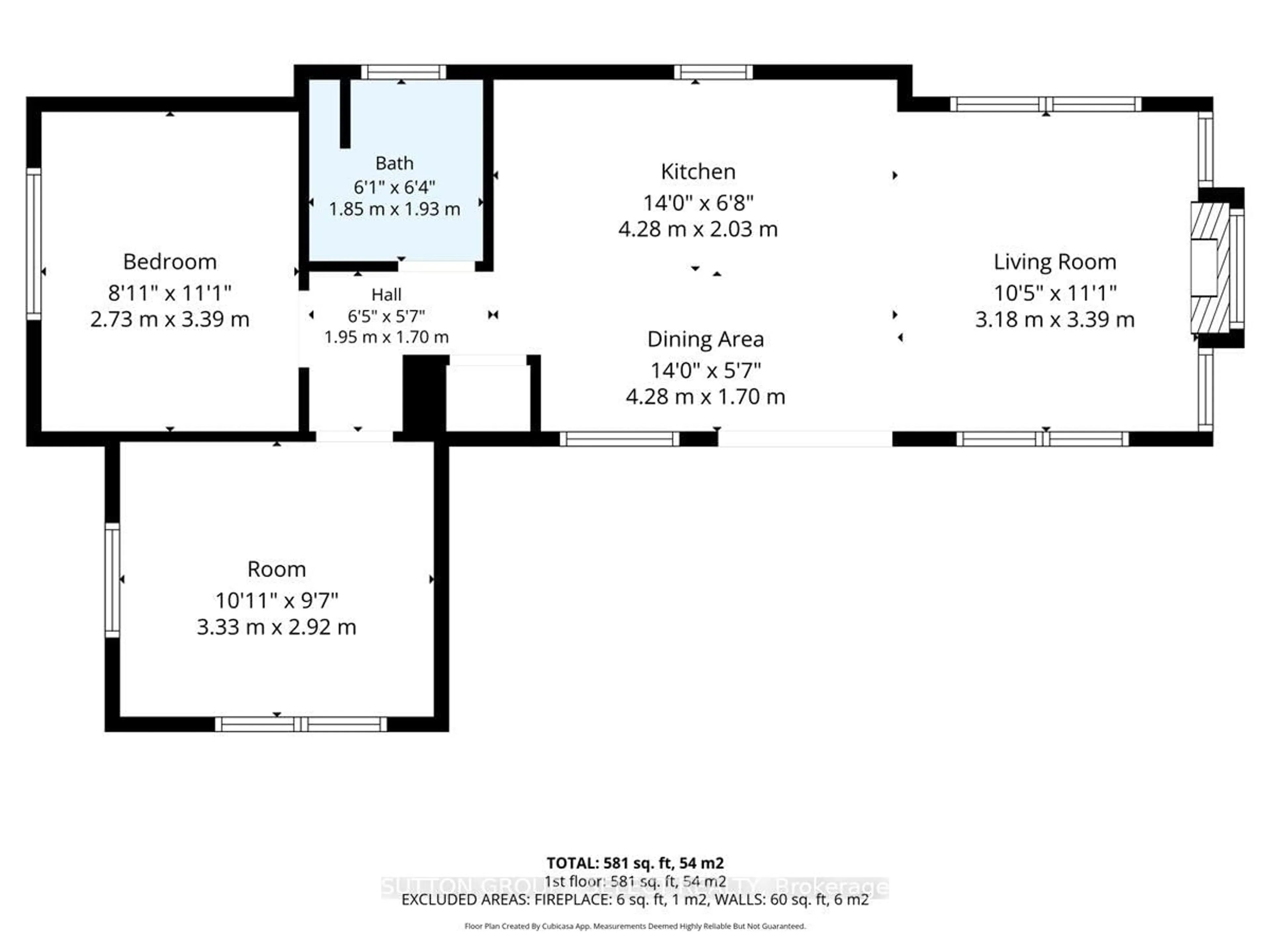 Floor plan for 8685 Rock Glen Rd #404, Lambton Shores Ontario N0M 1B0